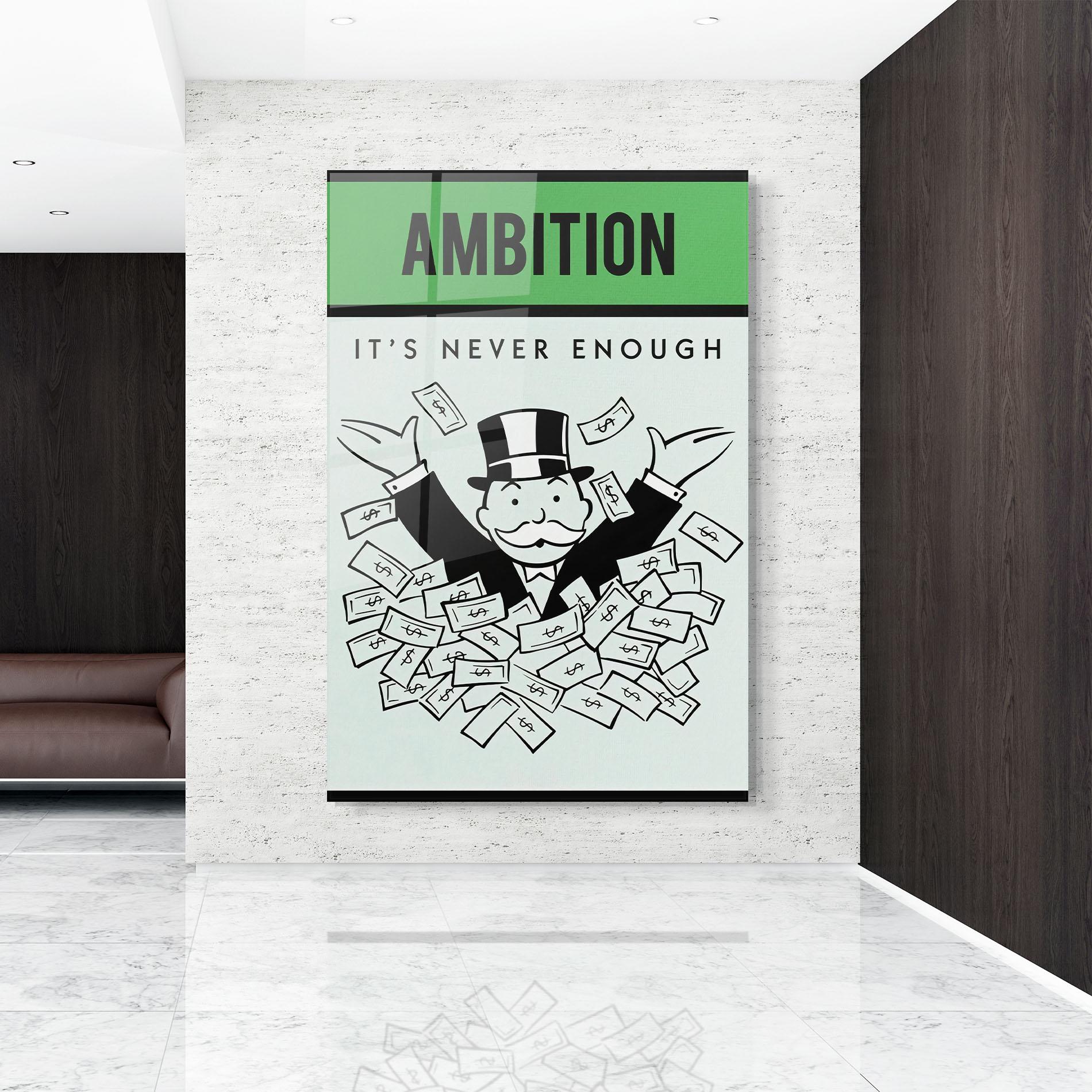 Tablou Sticla Ambition mockup 9