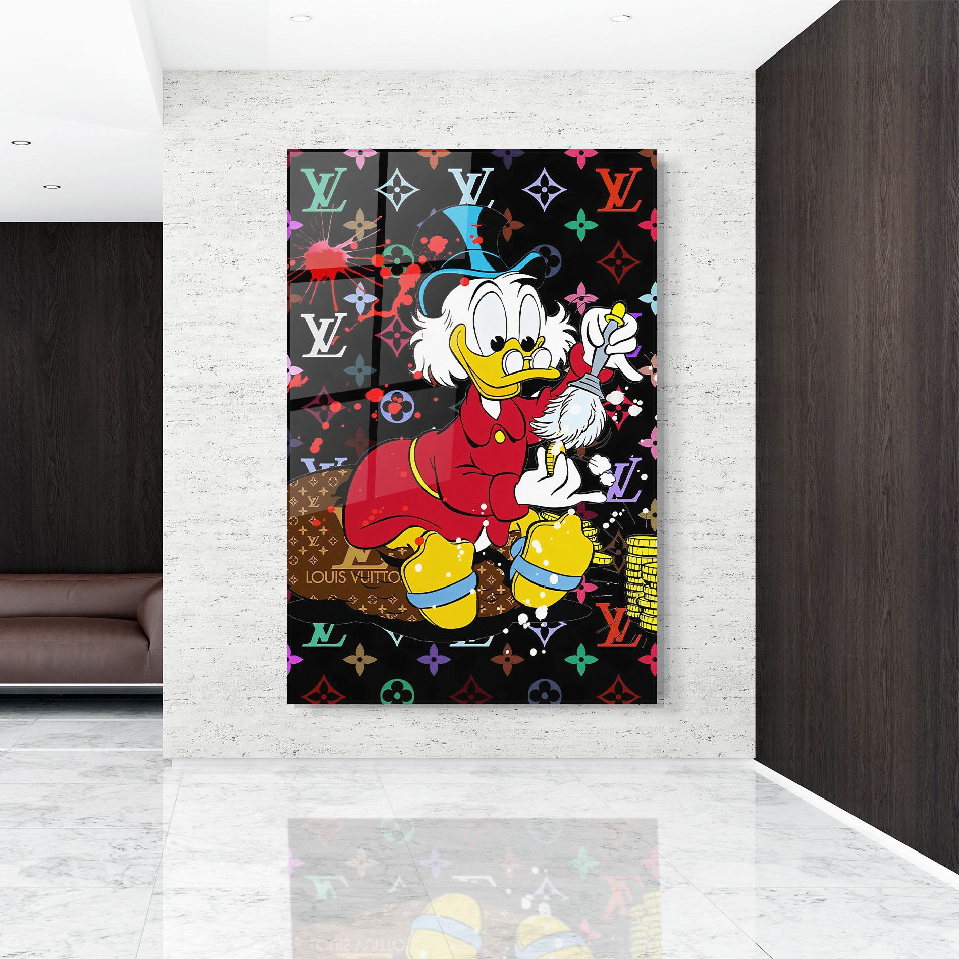 Tablou Sticla Clean Your Penny mockup 9