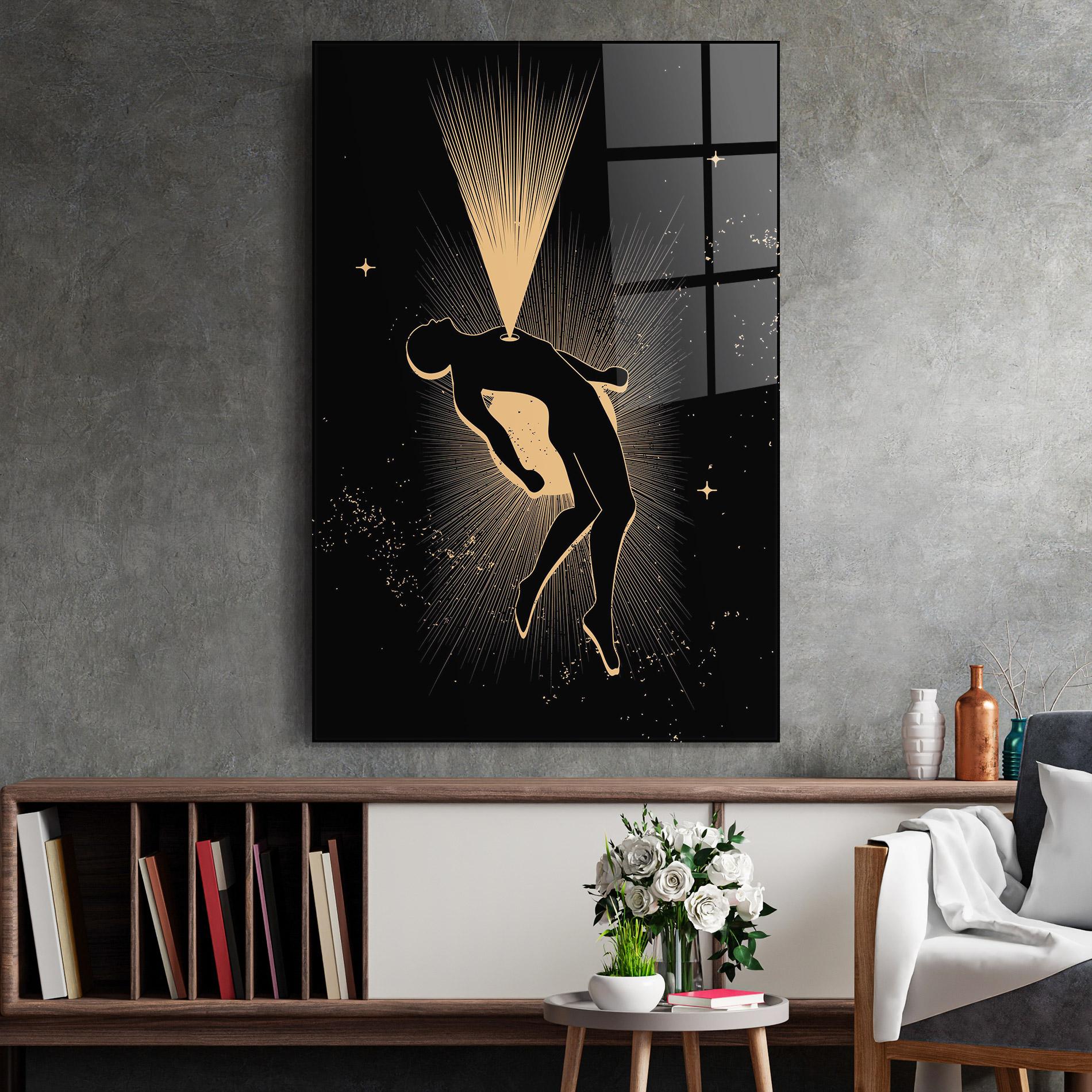 Tablou Sticla Body And Soul mockup 2