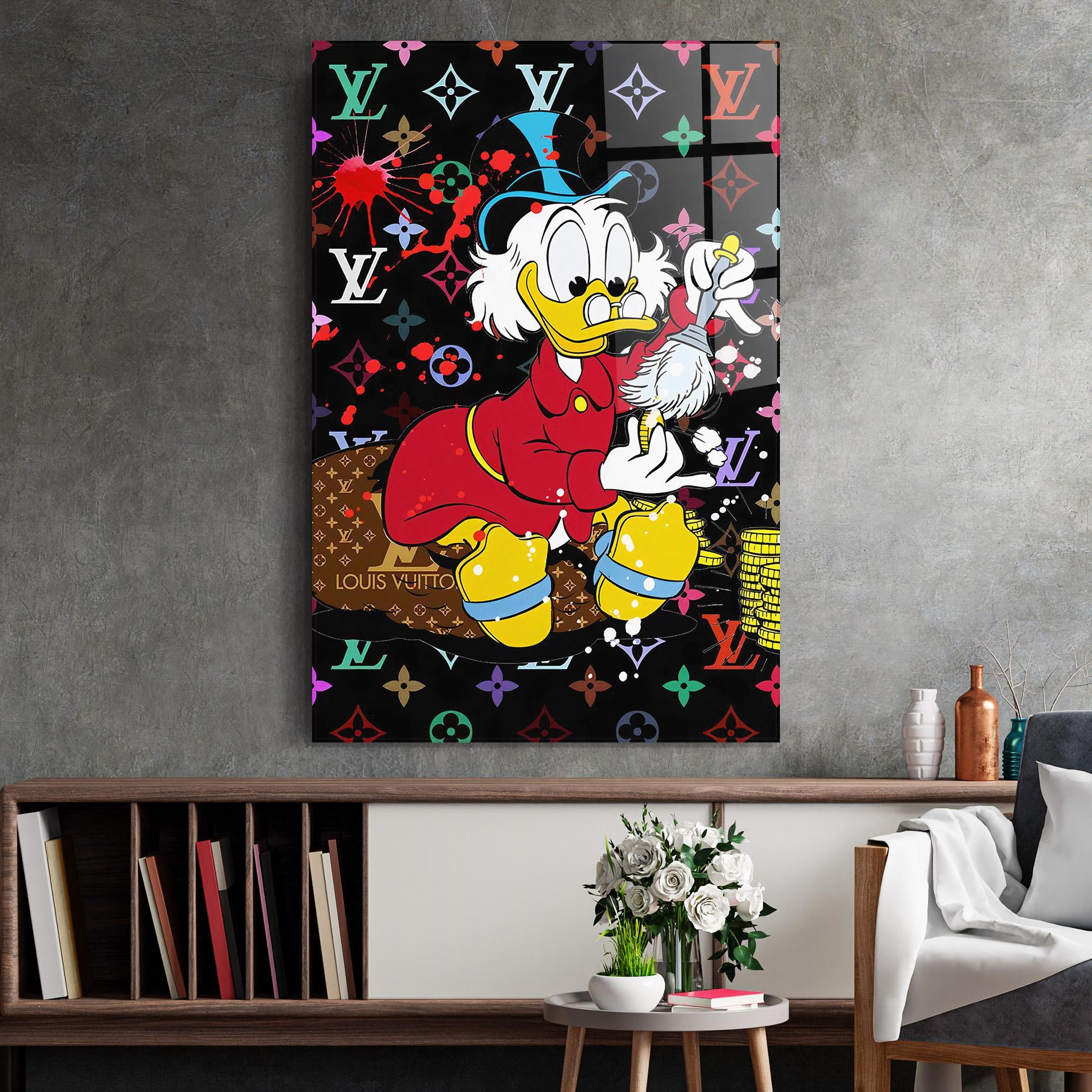 Tablou Sticla Clean Your Penny mockup 2