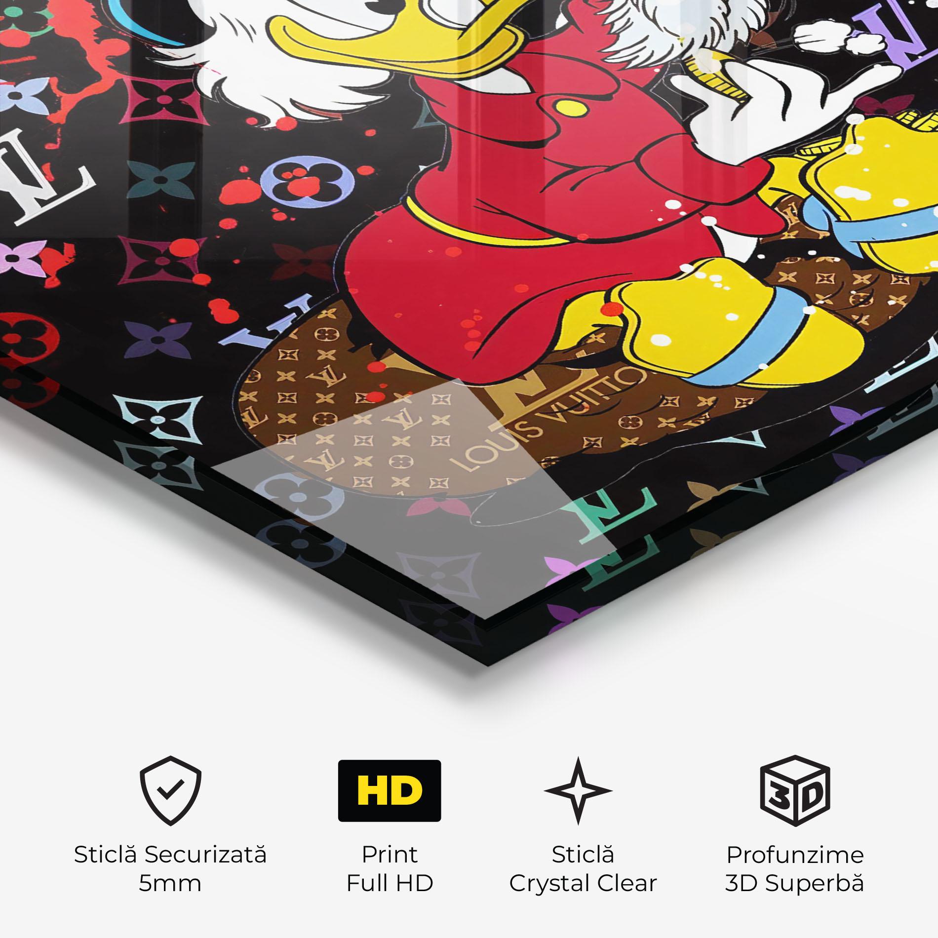 Tablou Sticla Clean Your Penny mockup 3