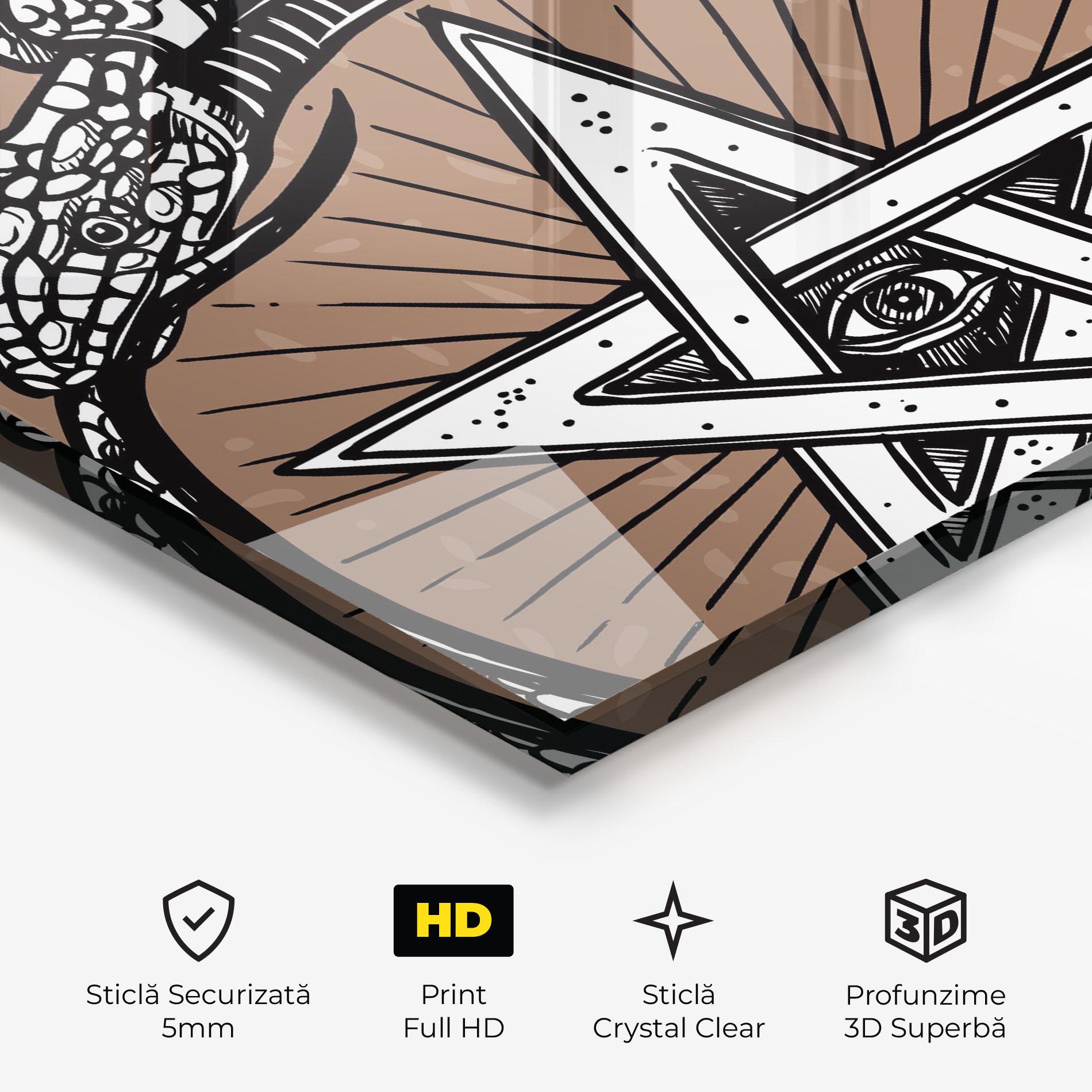 Tablou Sticla Cool Art 04 mockup 3