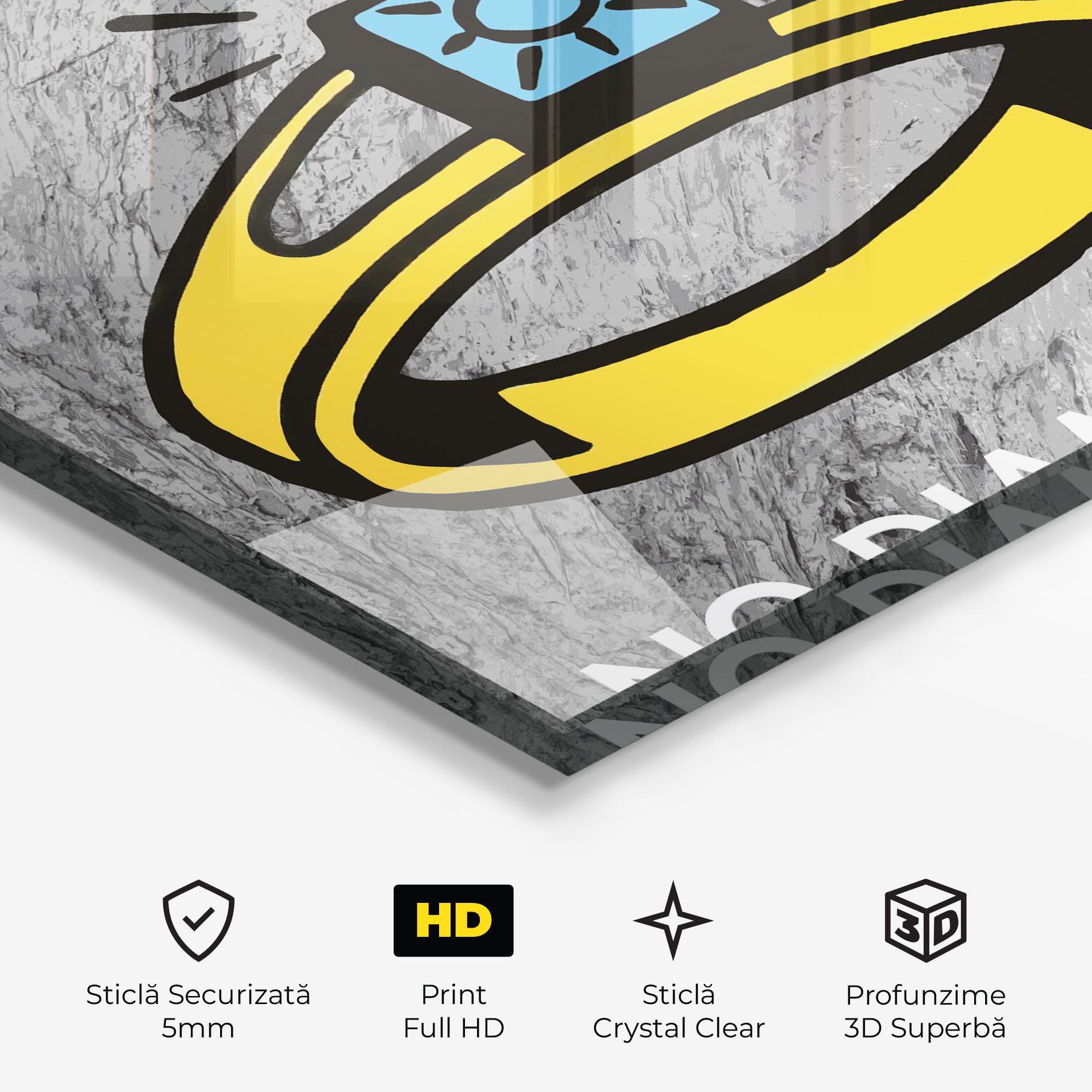 Tablou Sticla Diamonds mockup 3