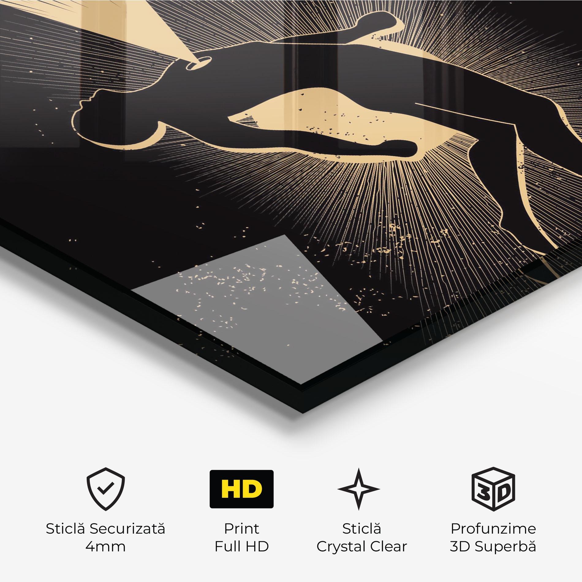 Tablou Sticla Body And Soul mockup 3