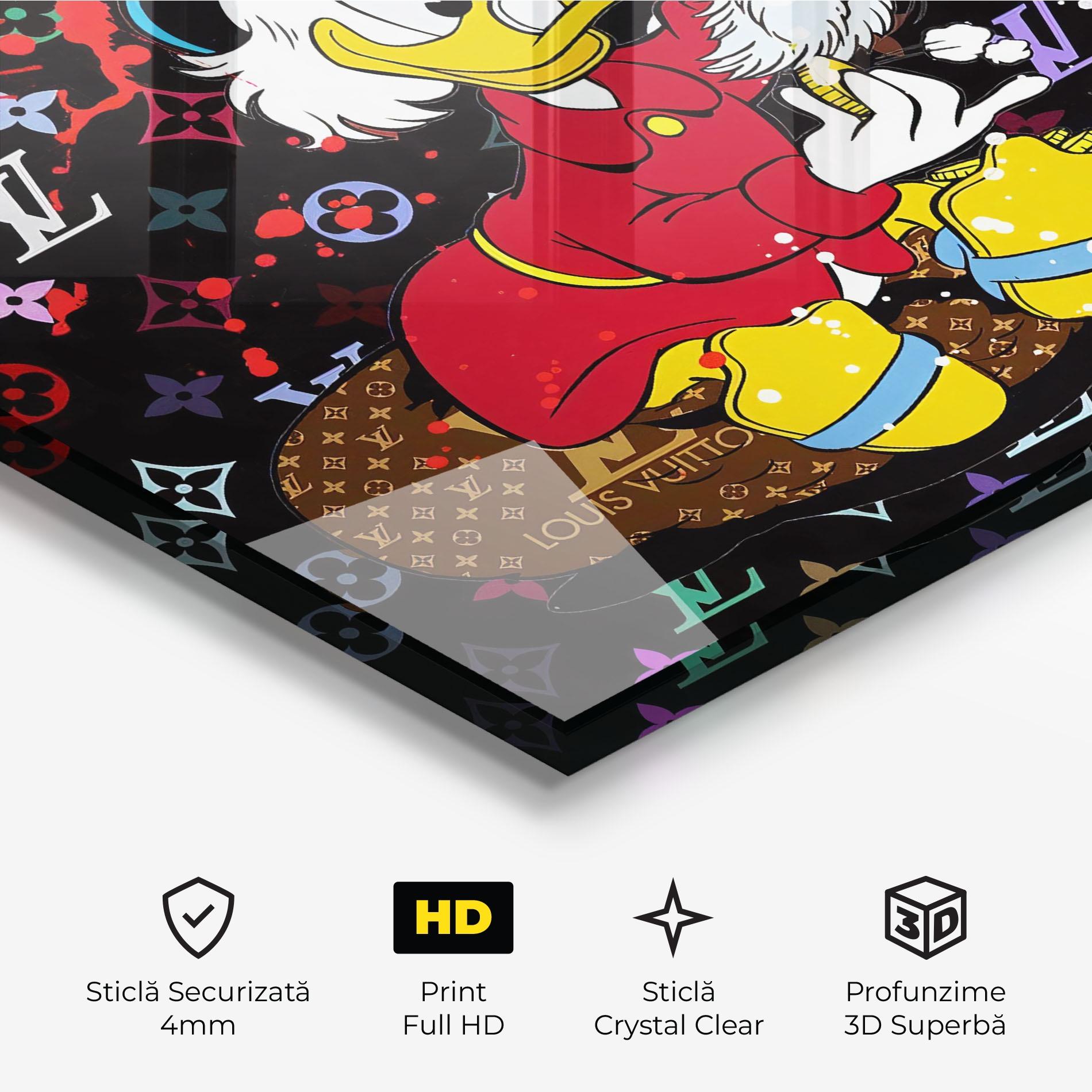 Tablou Sticla Clean Your Penny mockup 3