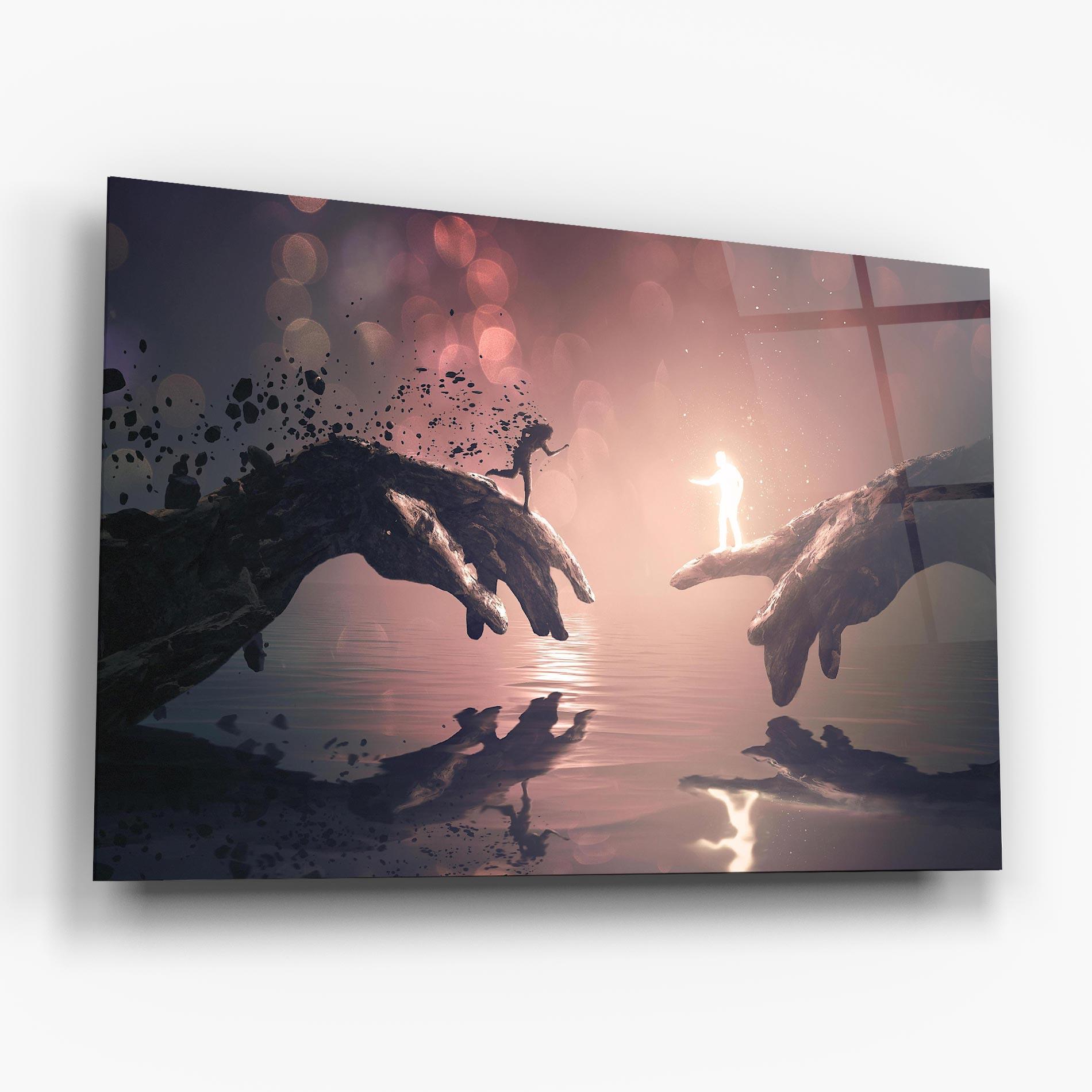 Tablou Sticla Life Story mockup 6