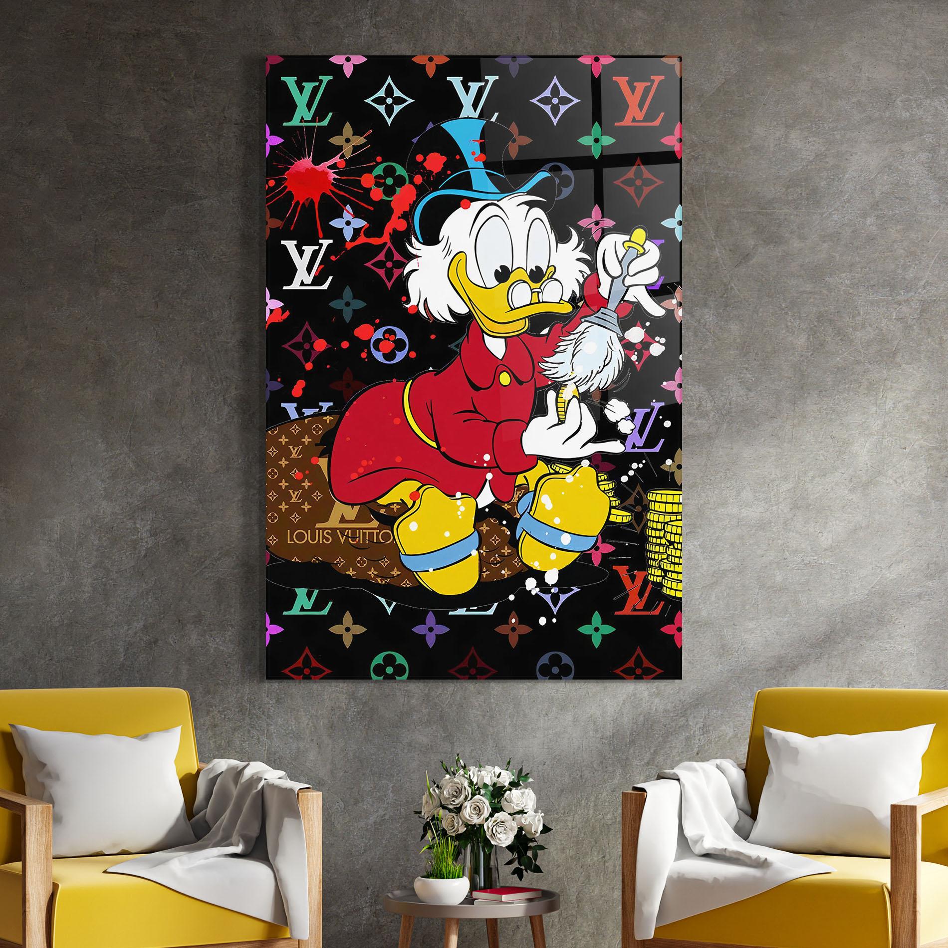 Tablou Sticla Clean Your Penny mockup 4