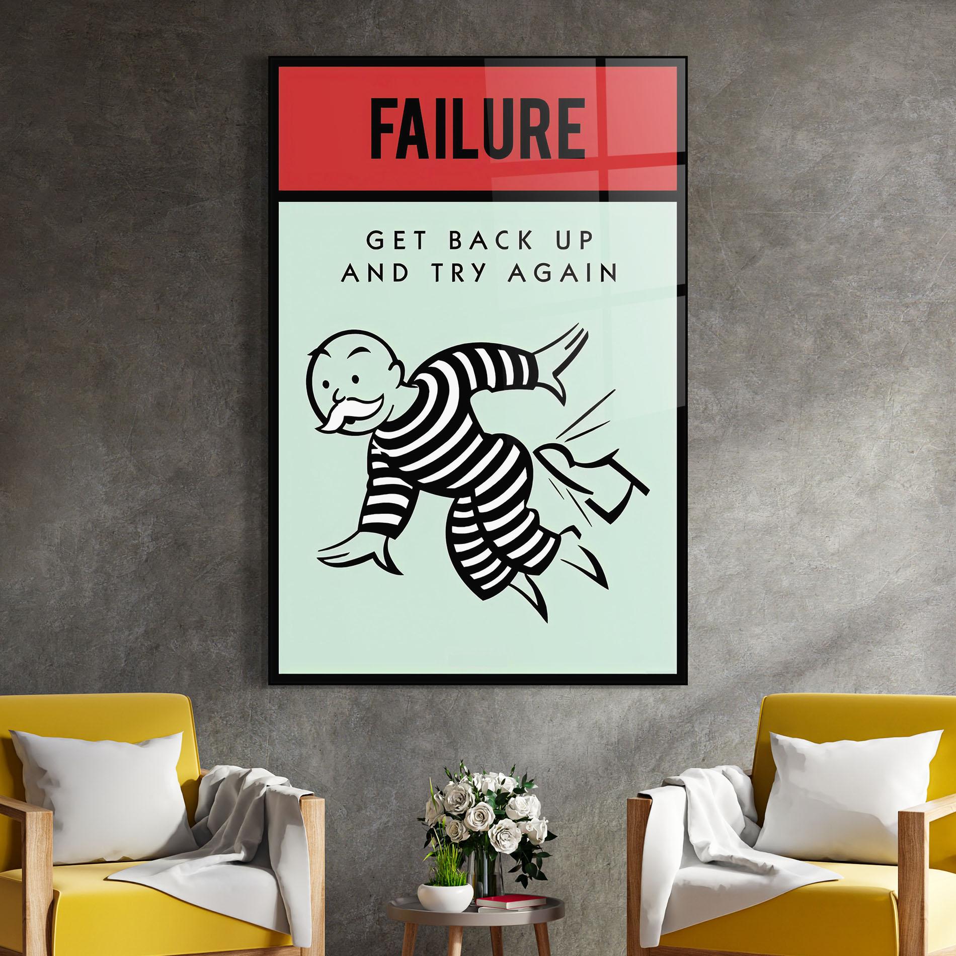 Tablou Sticla Failure mockup 4