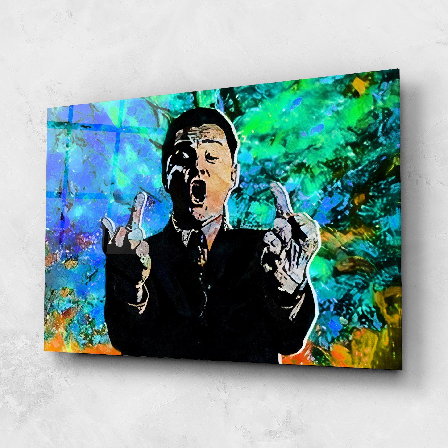 Tablou Sticla Flip The Bird mockup 1