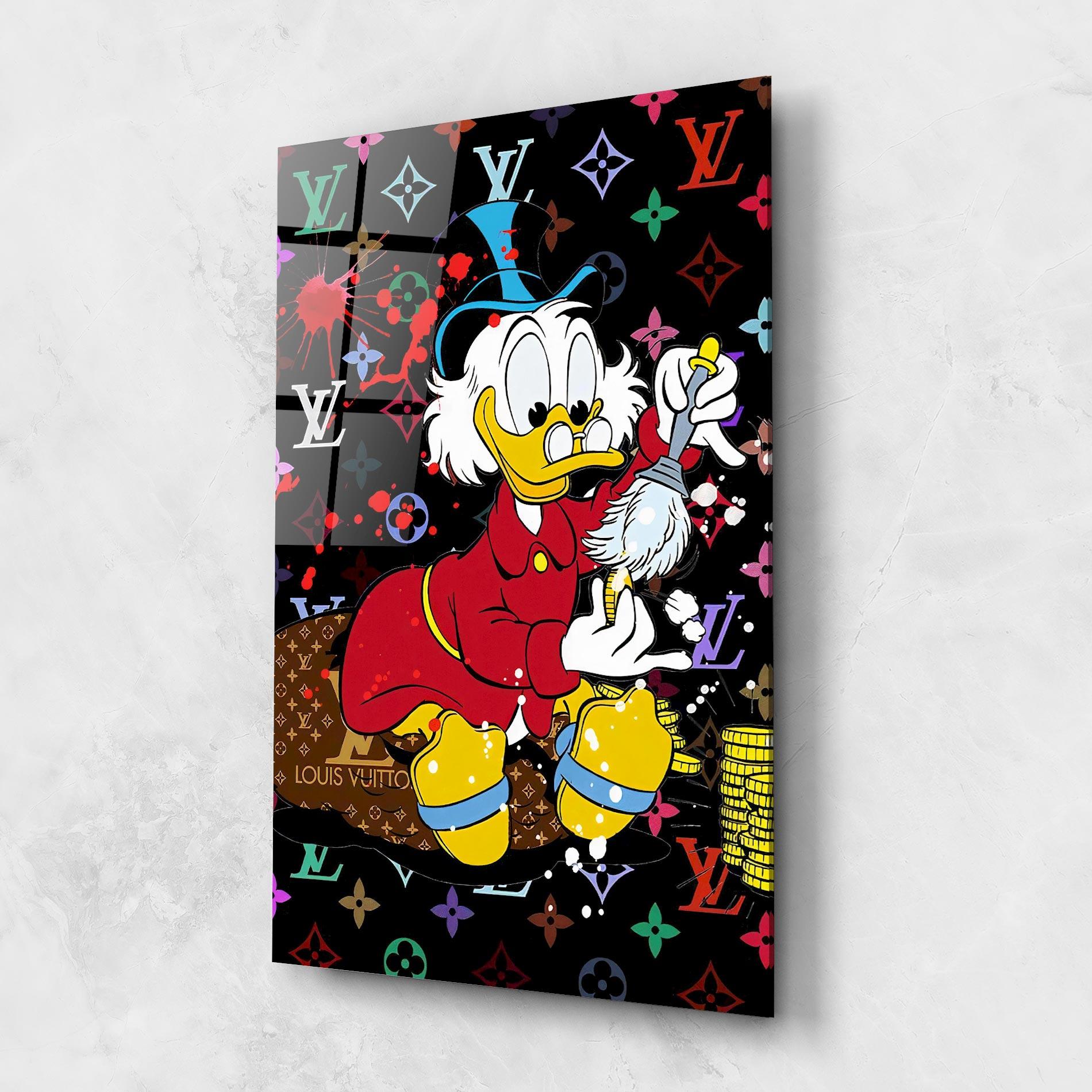 Tablou Sticla Clean Your Penny mockup 1