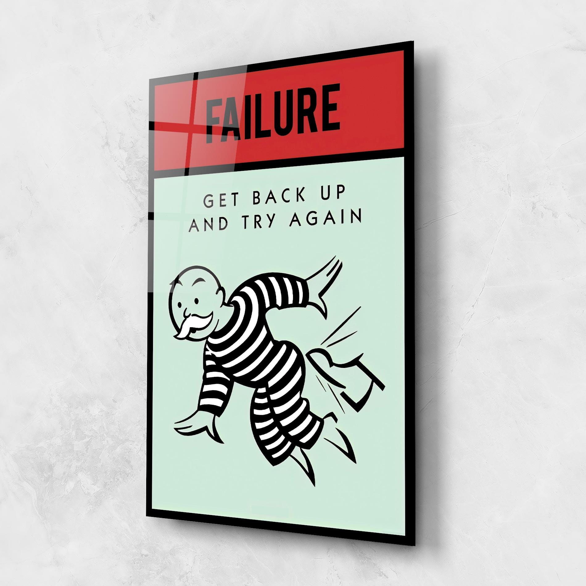 Tablou Sticla Failure mockup 1