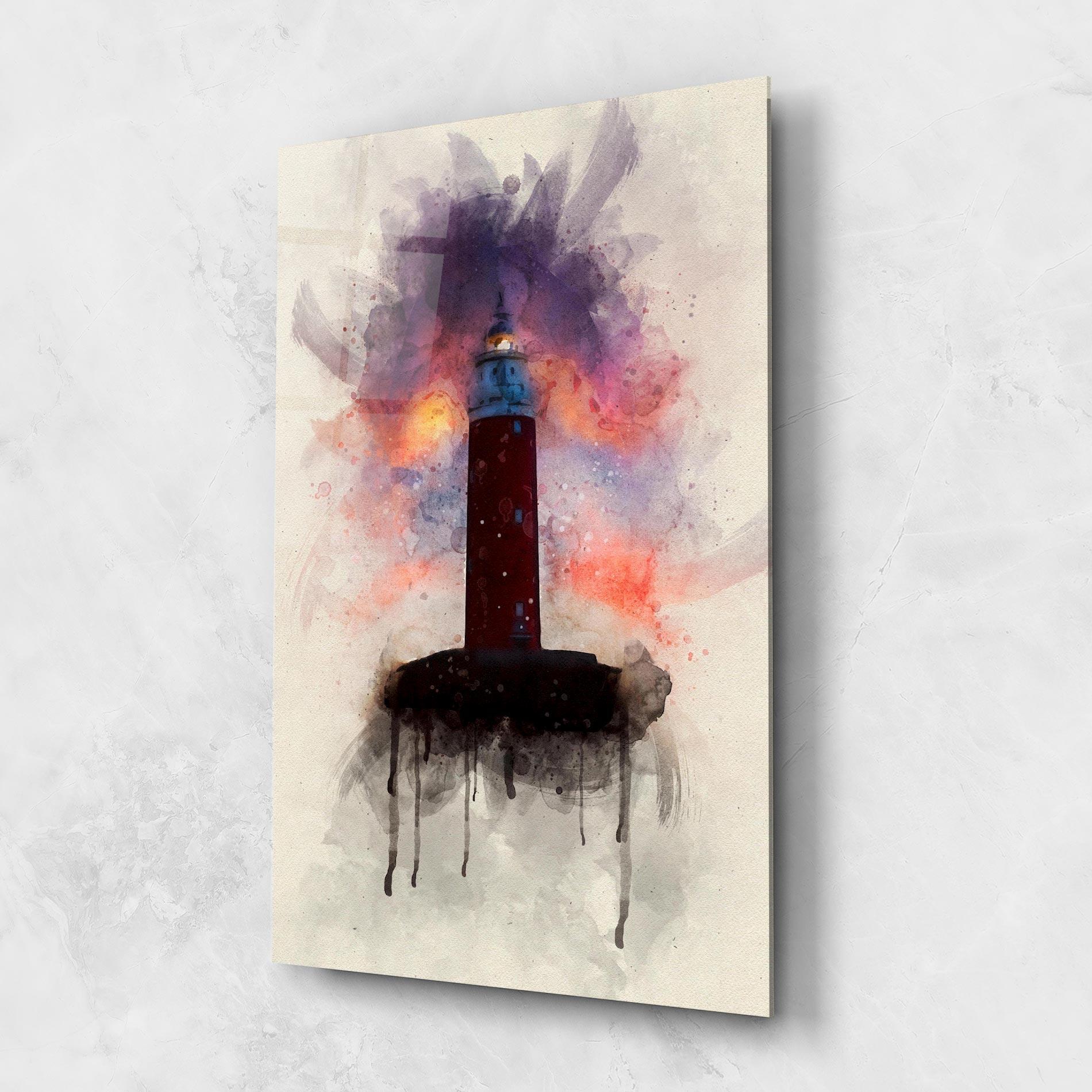 Tablou Sticla Lighthouse mockup 1