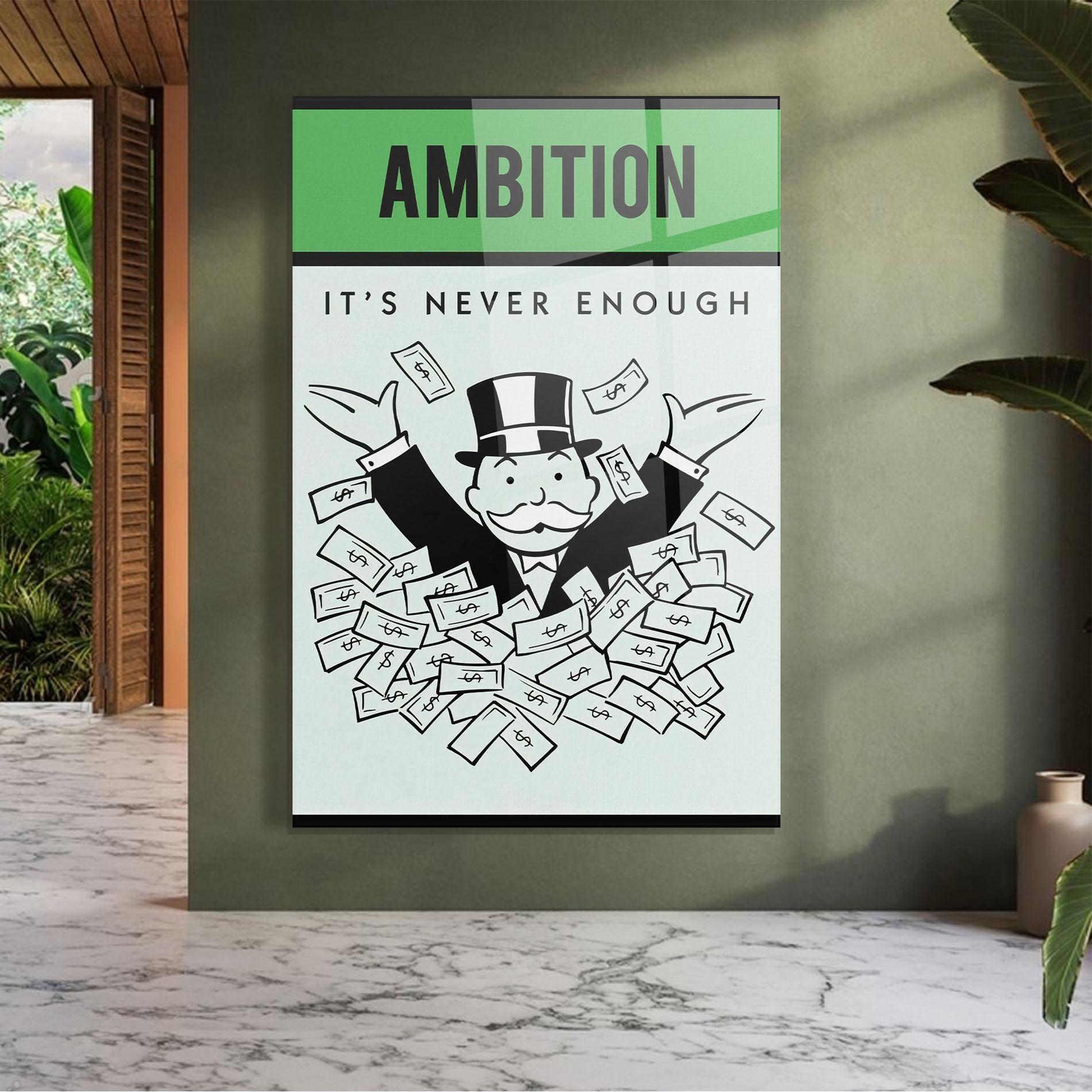 Tablou Sticla Ambition mockup 7