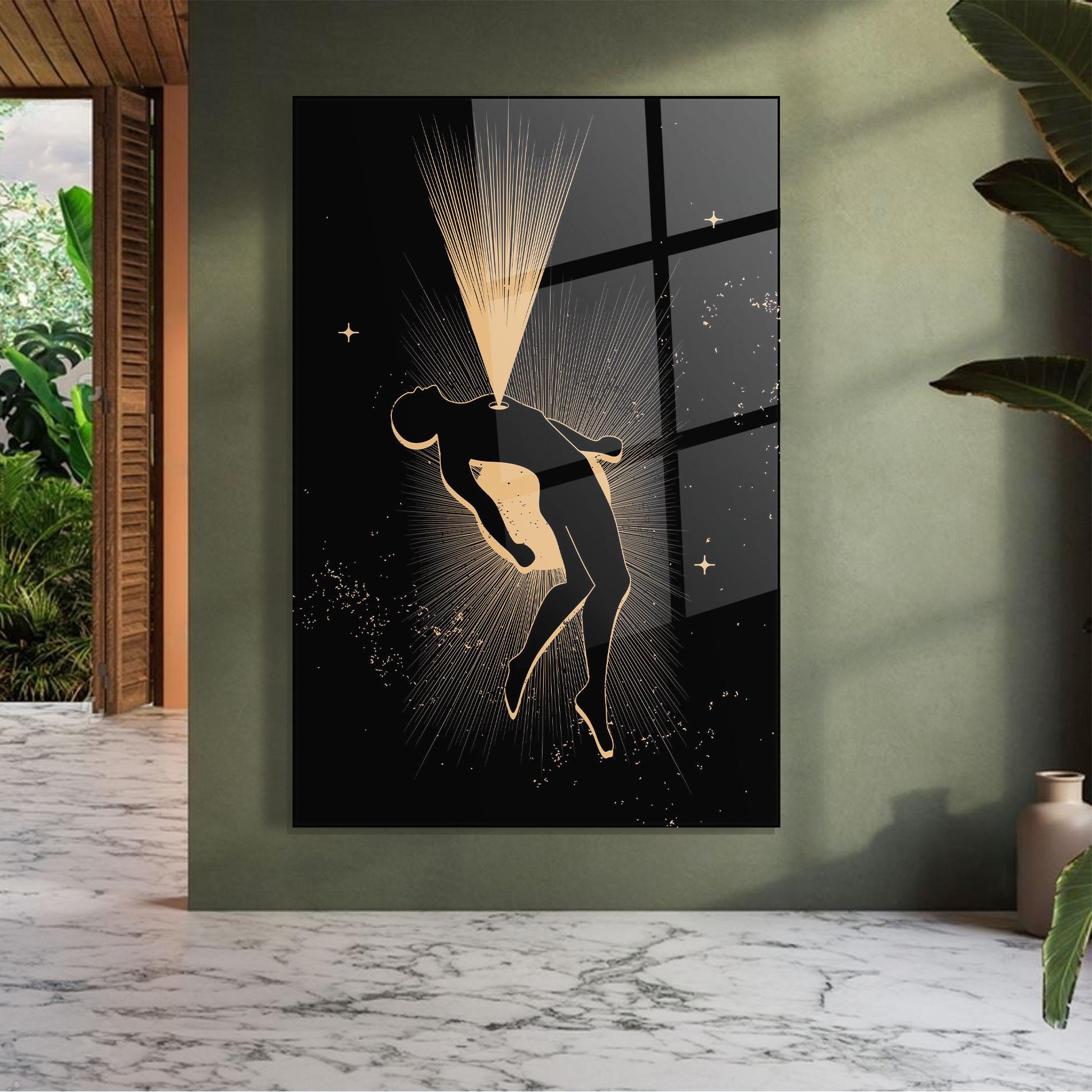 Tablou Sticla Body And Soul mockup 7