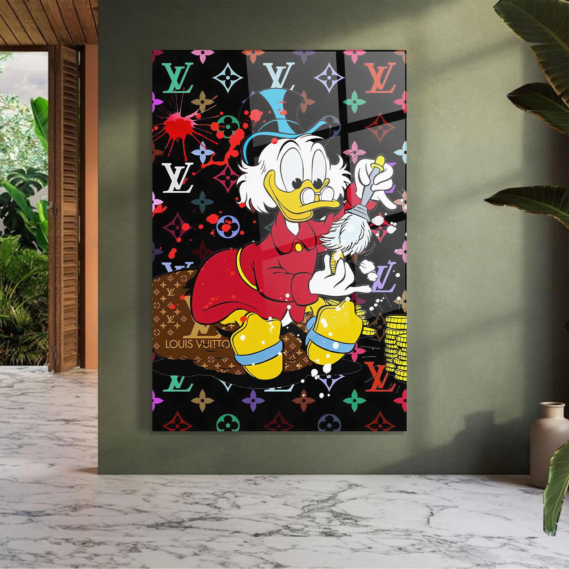 Tablou Sticla Clean Your Penny mockup 7