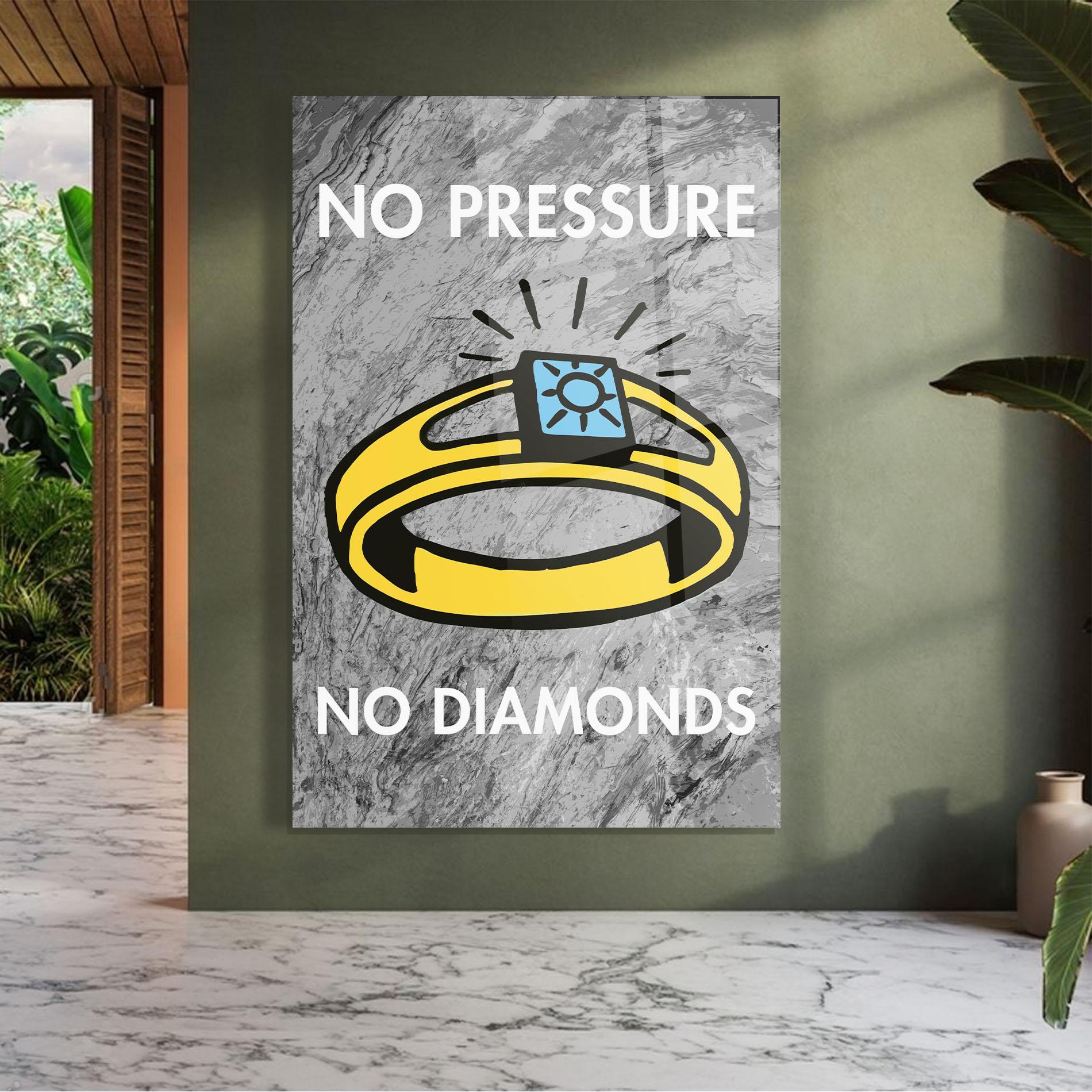 Tablou Sticla Diamonds mockup 7