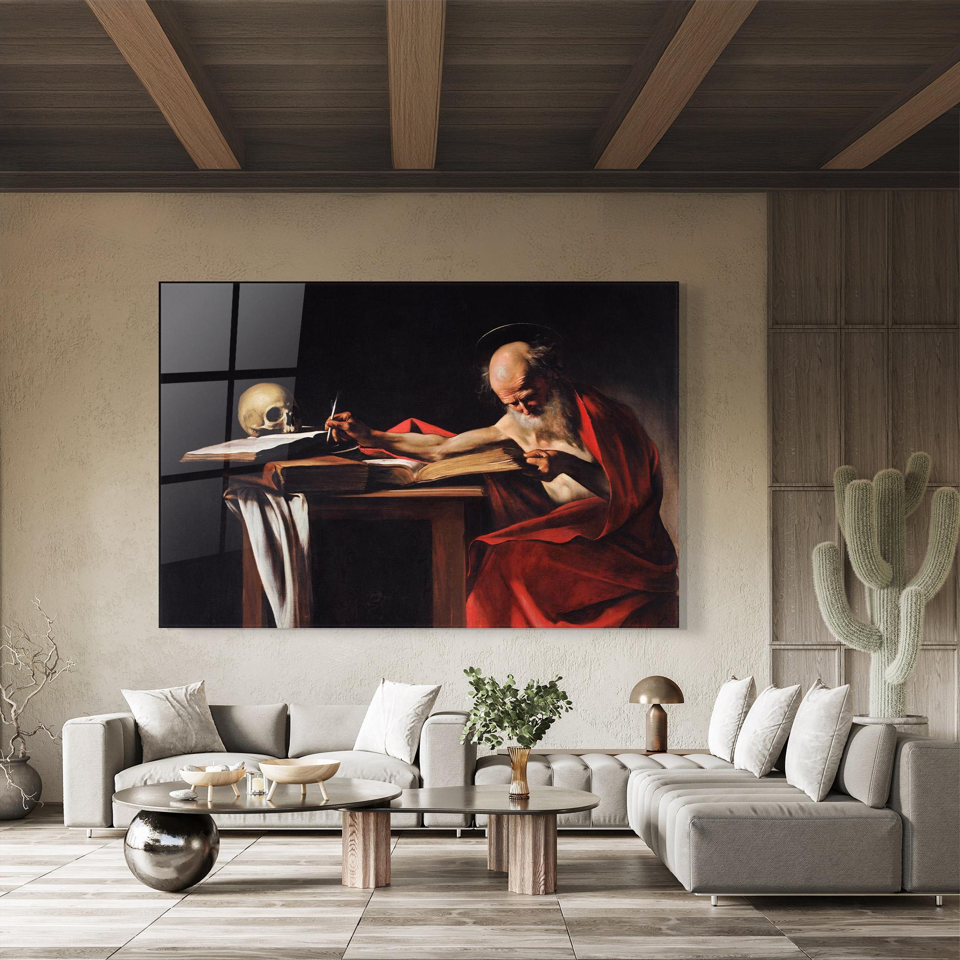 Tablou Sticla Close To Death mockup 8