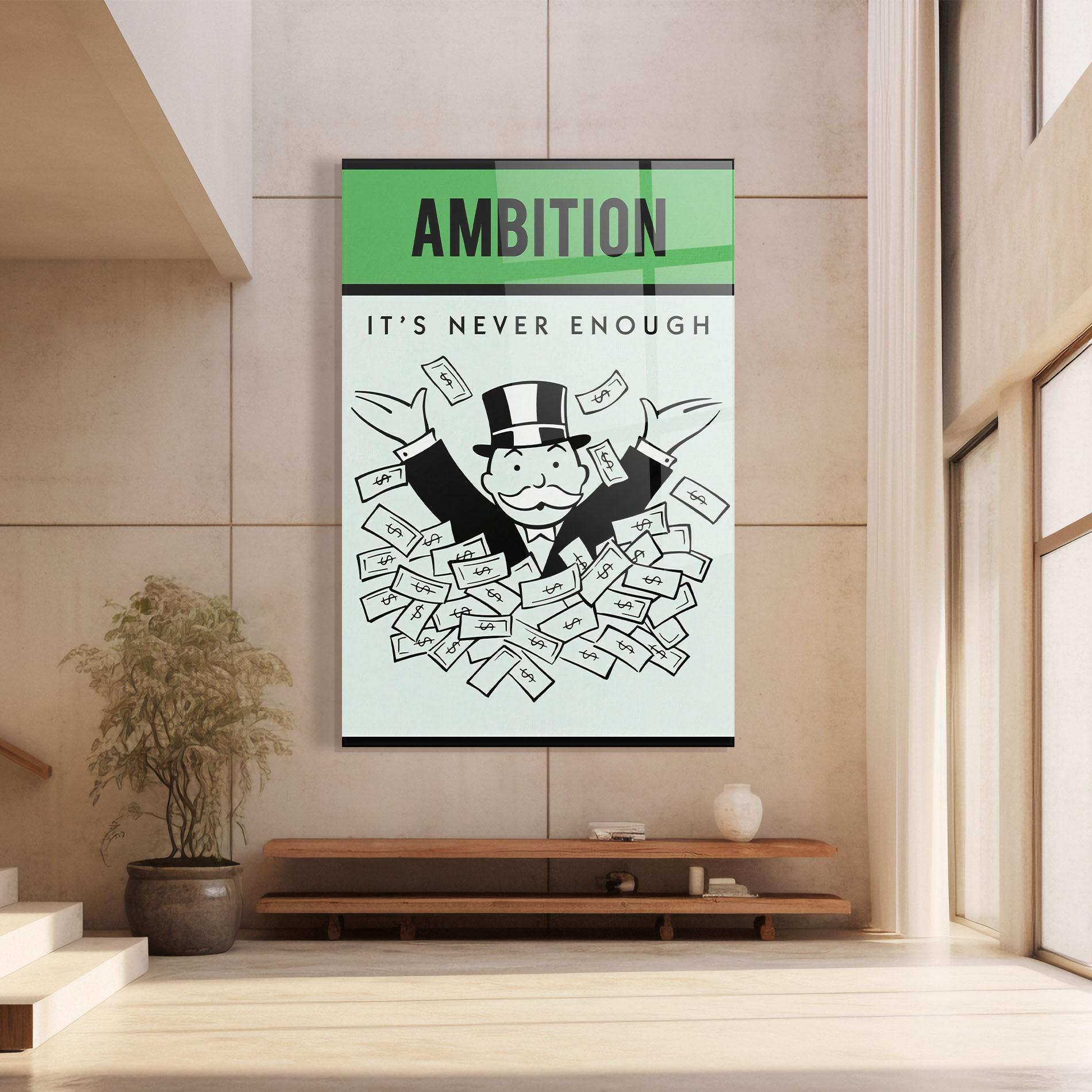 Tablou Sticla Ambition mockup 8
