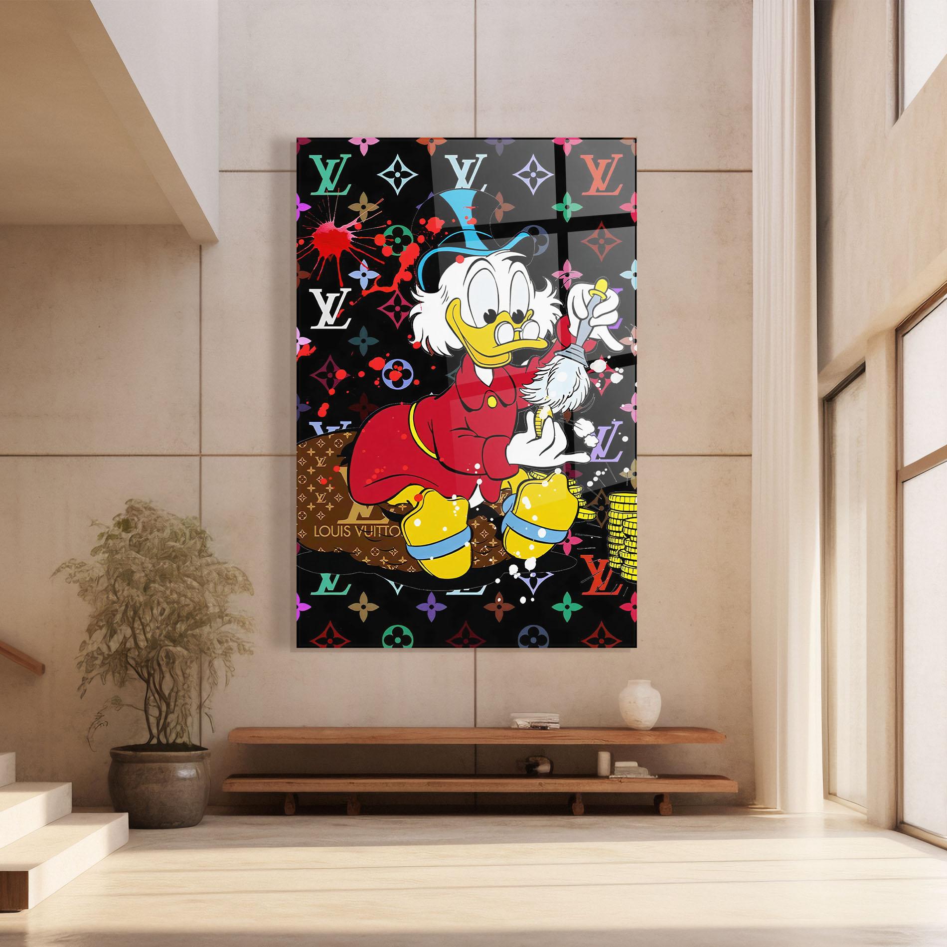 Tablou Sticla Clean Your Penny mockup 8