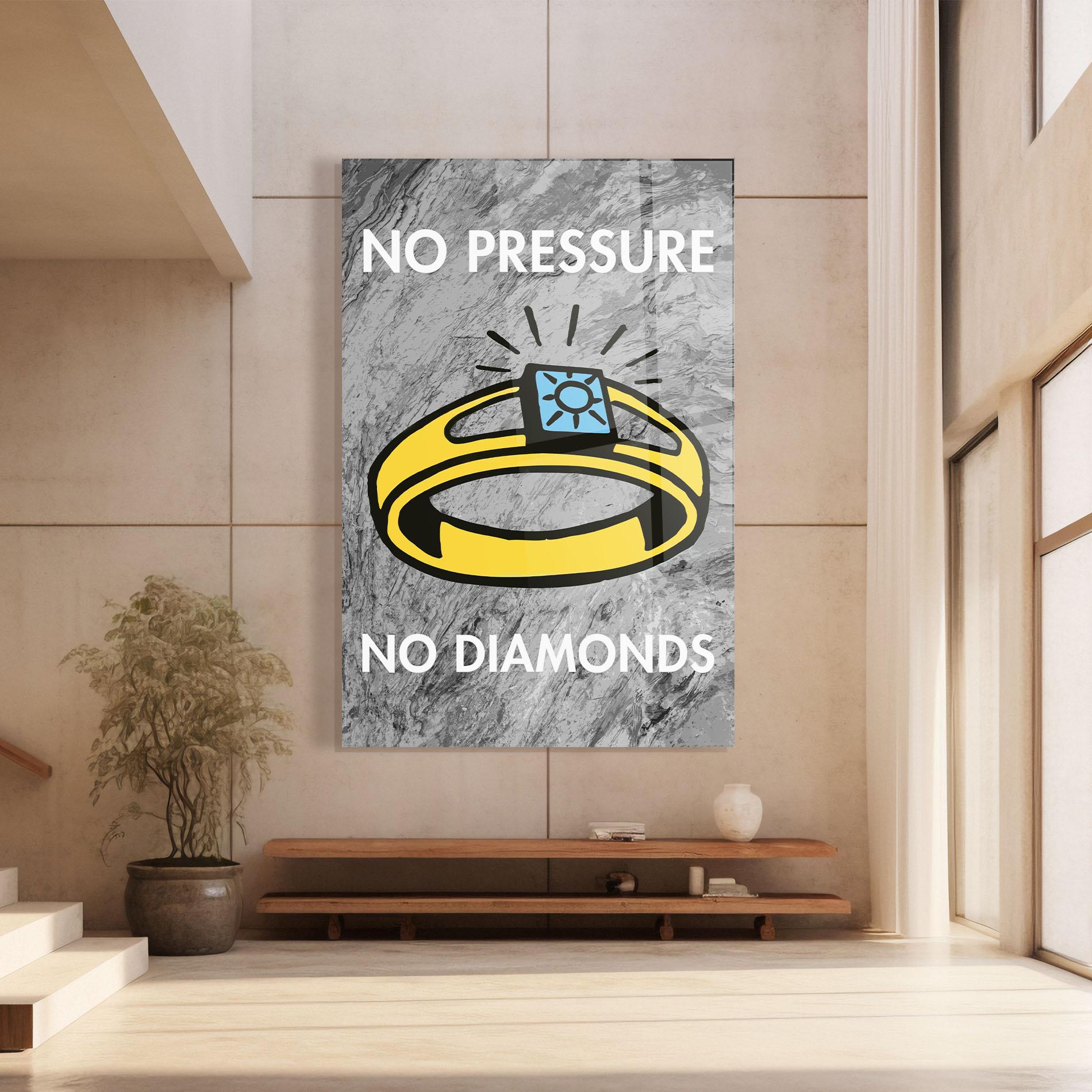 Tablou Sticla Diamonds mockup 8