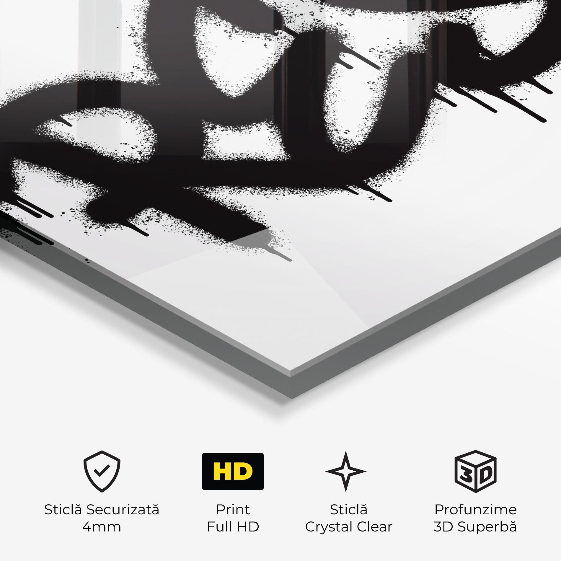 Tablou Sticla Fresh Spray mockup 3