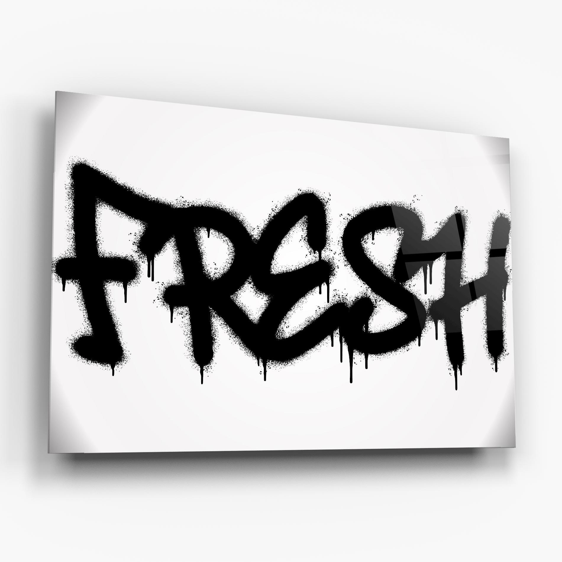 Tablou Sticla Fresh Spray mockup 6