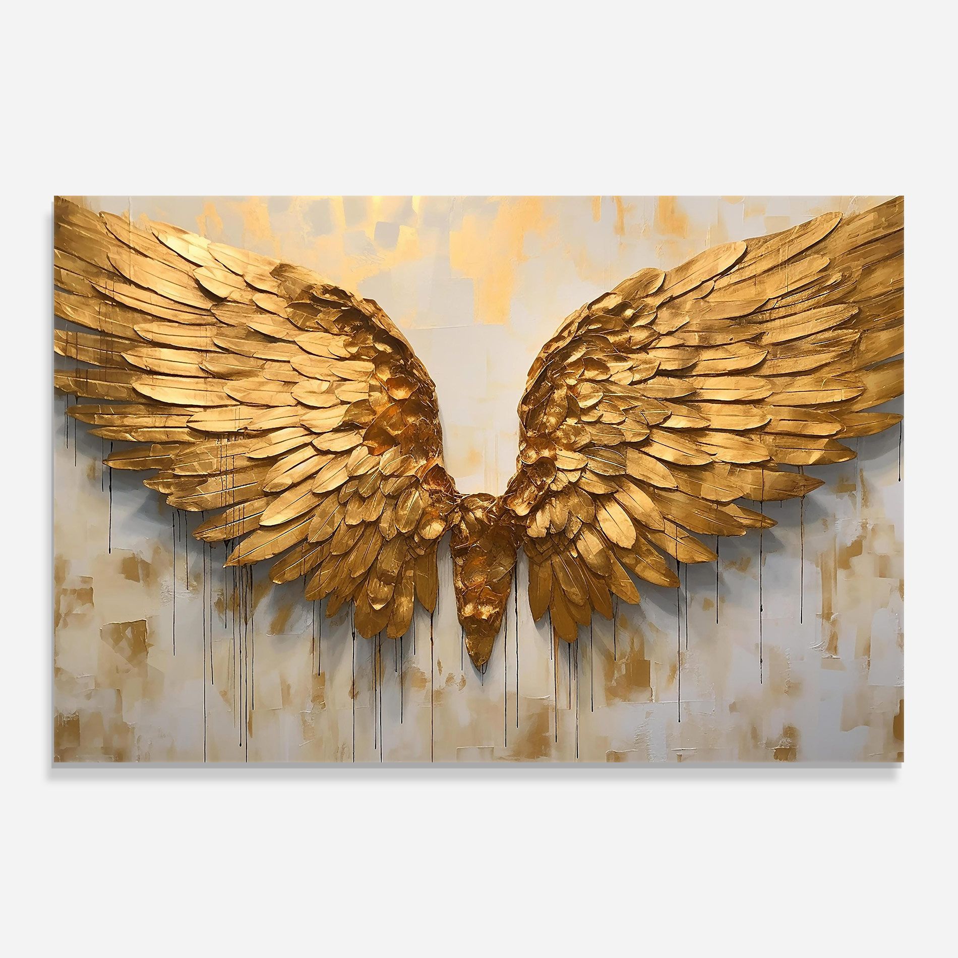 Golden Wings Art mockup 0