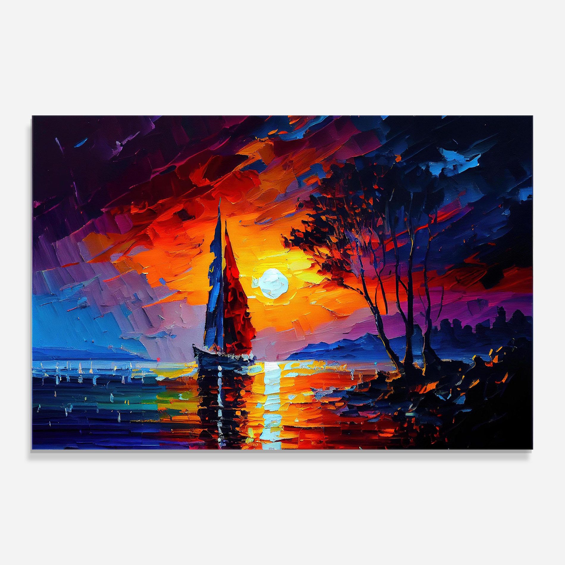 Sailboat Painting mockup 0