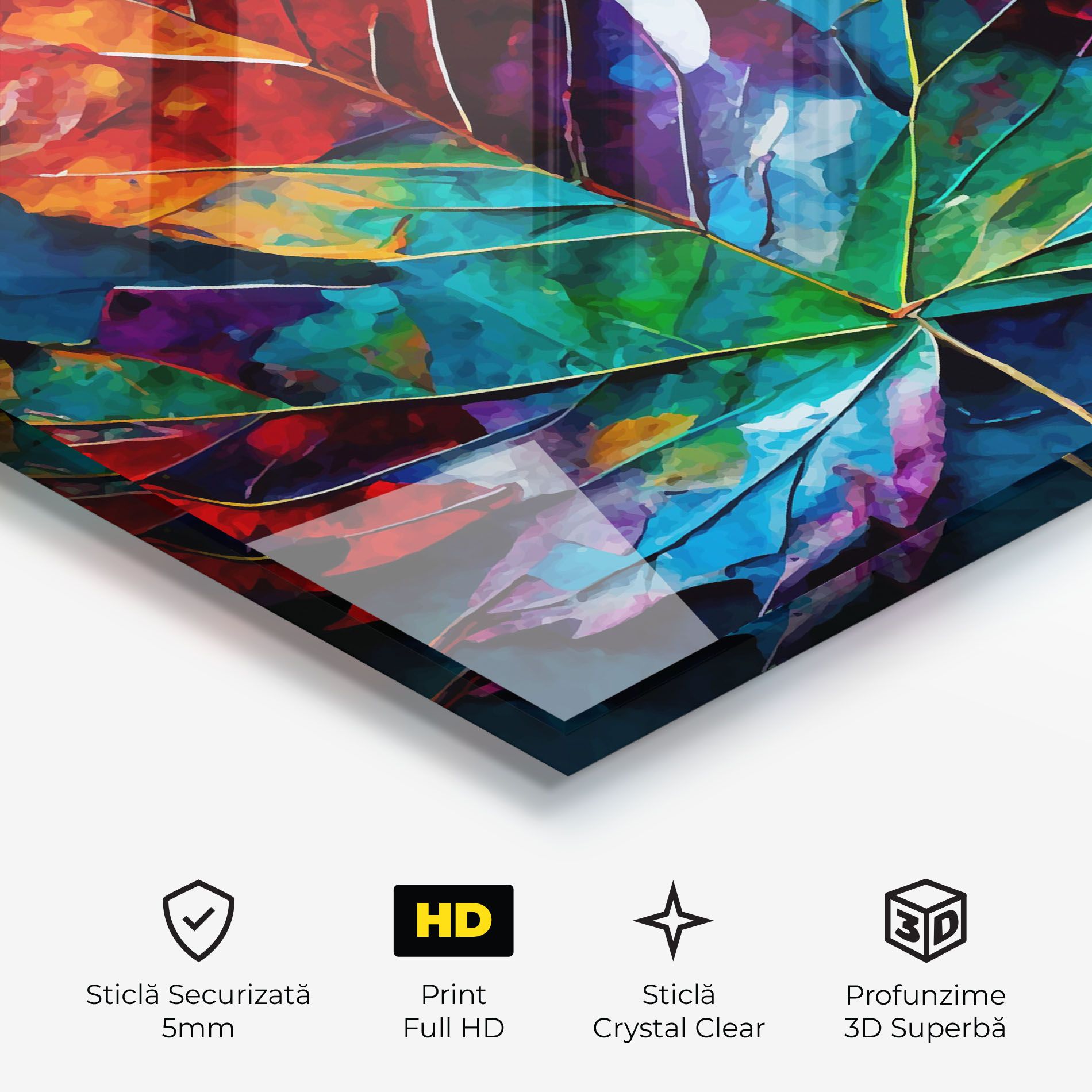 Colorful Leaf Mix mockup 3