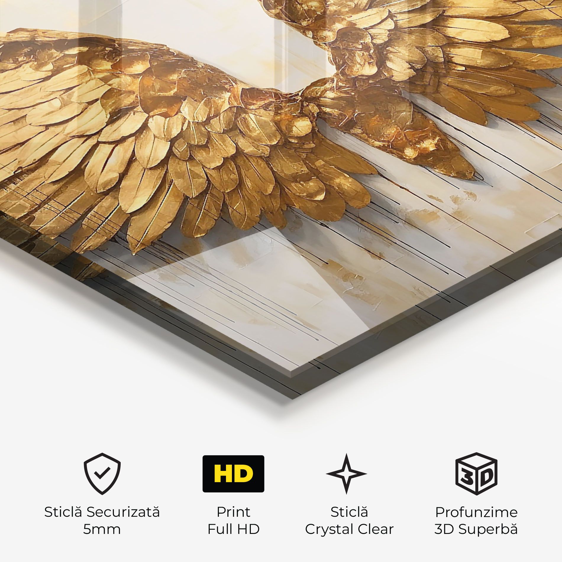 Golden Wings Art mockup 3