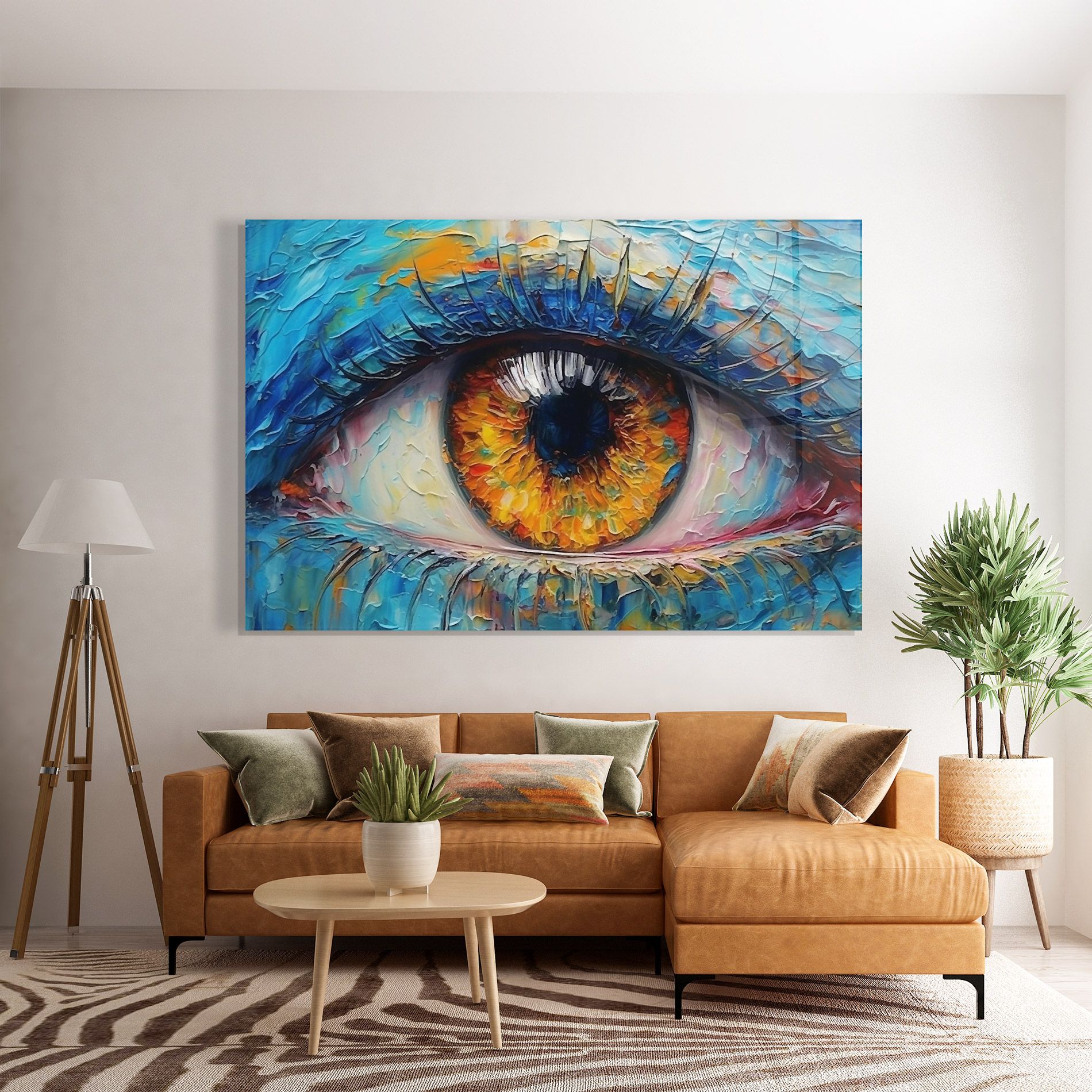 Brown Eyes Art mockup 7