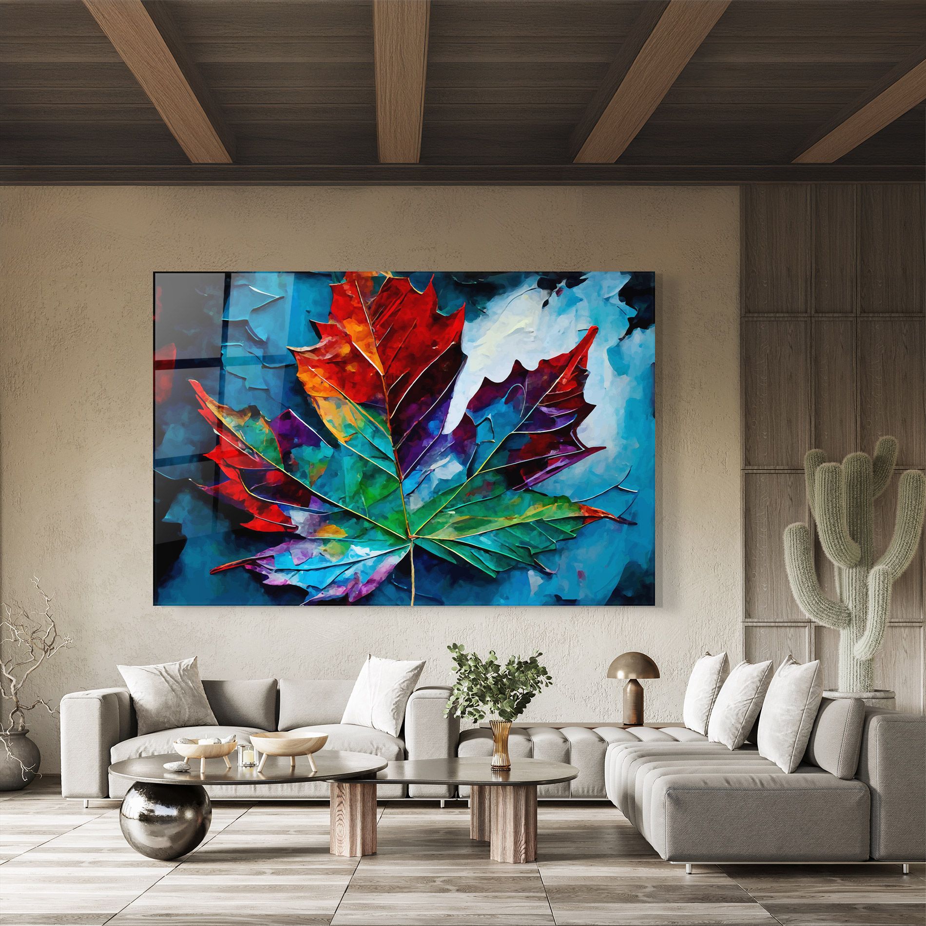 Colorful Leaf Mix mockup 8