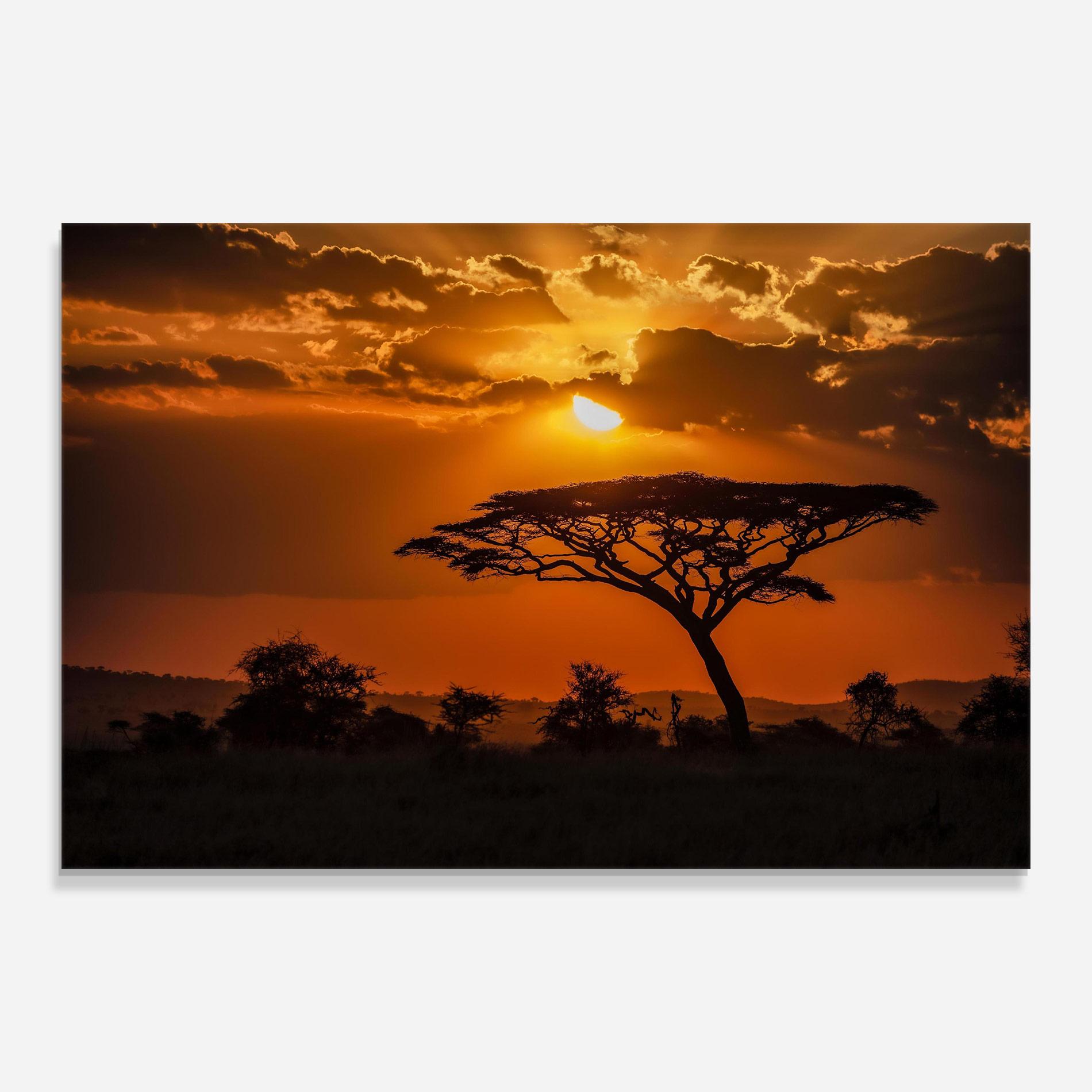 Tablou Sticla Mesmerizing View mockup 0