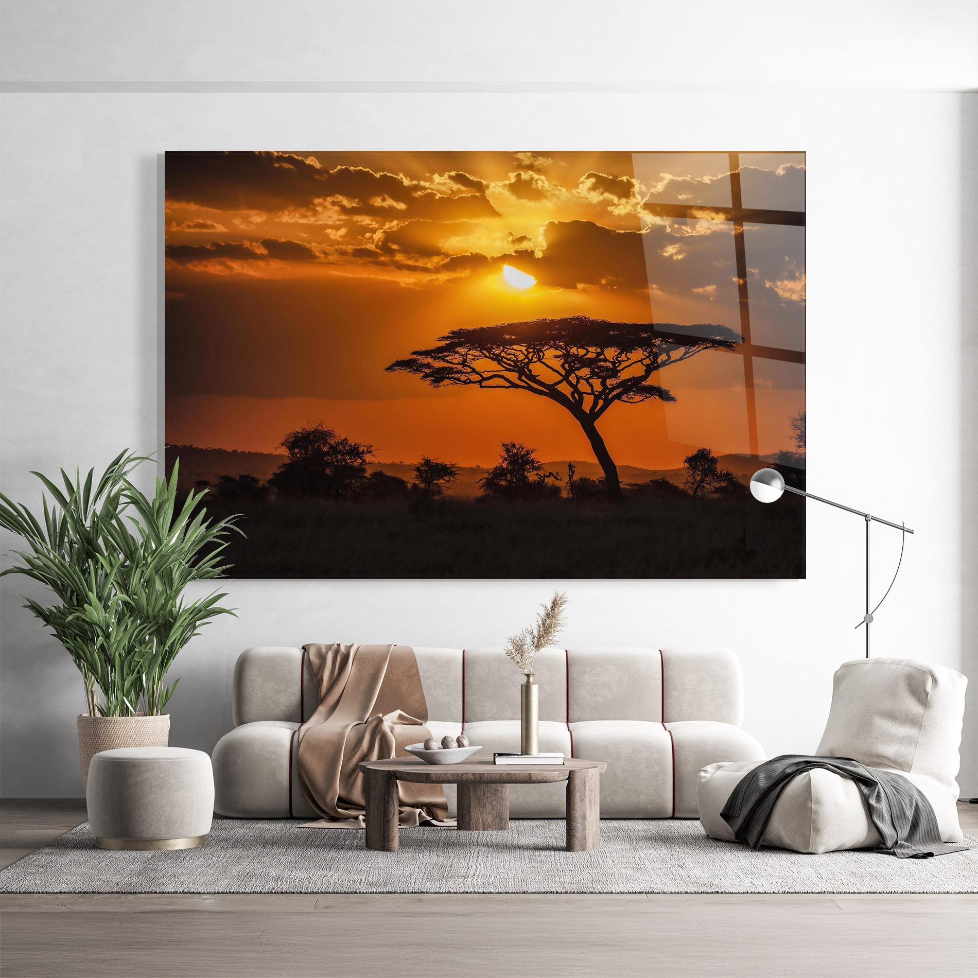 Tablou Sticla Mesmerizing View mockup 9