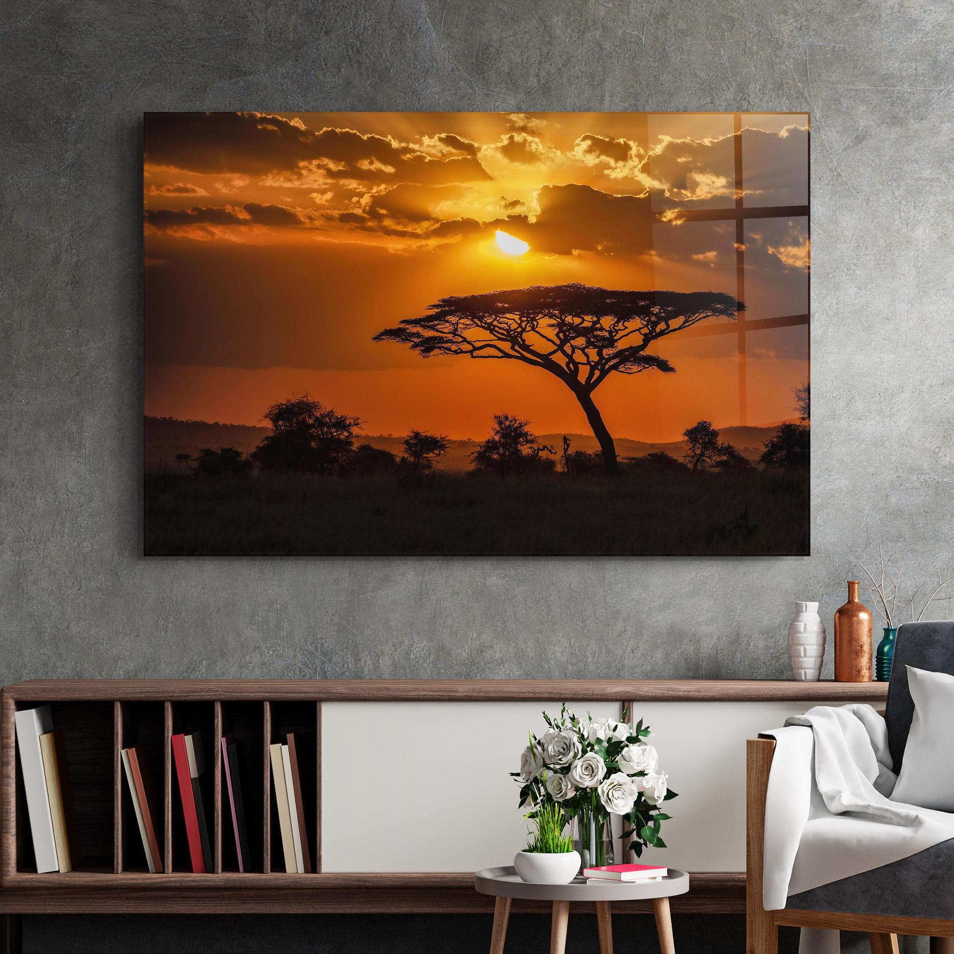 Tablou Sticla Mesmerizing View mockup 2