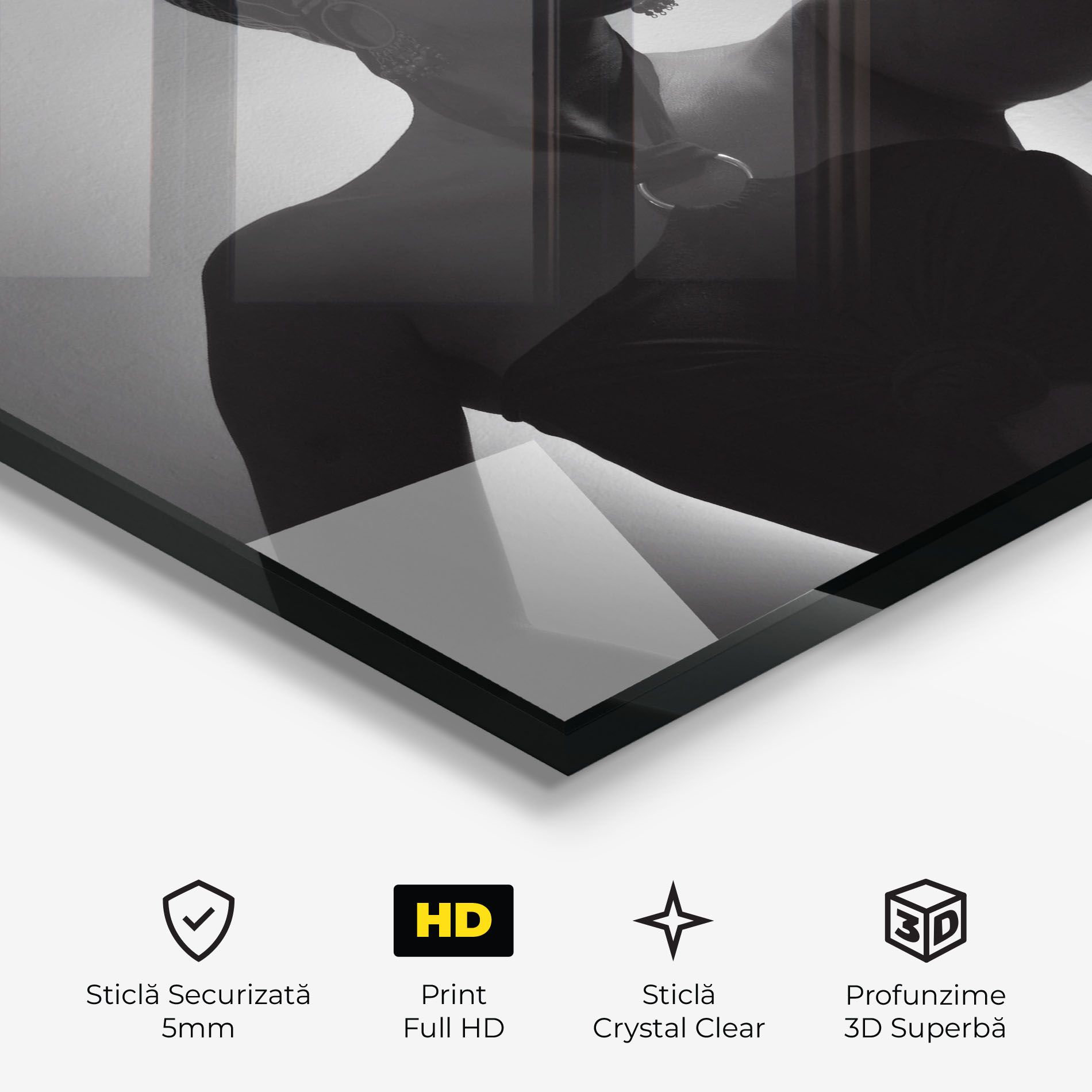 African Woman Shadow mockup 3