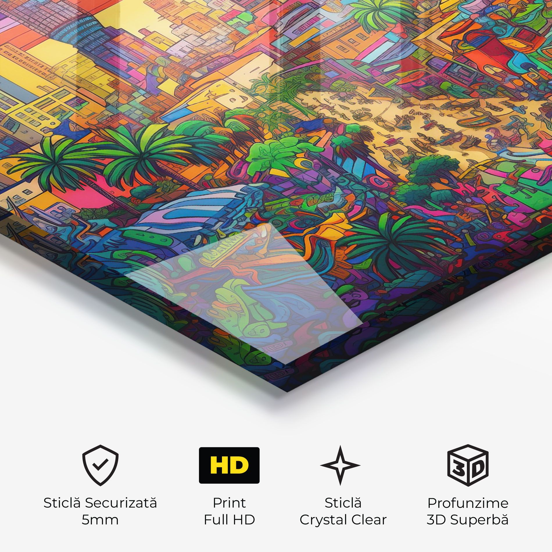 Colorful Mural City mockup 3