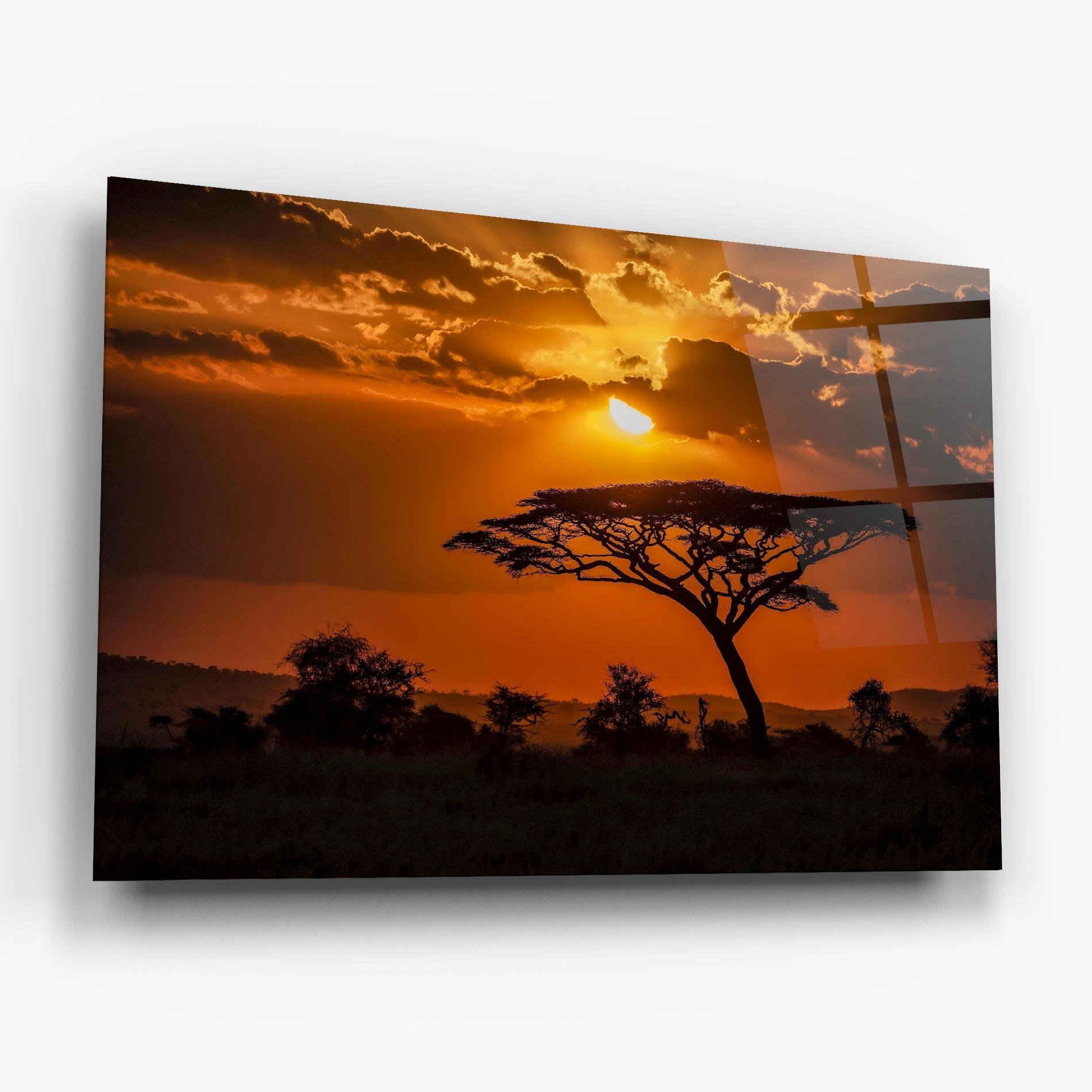 Tablou Sticla Mesmerizing View mockup 6