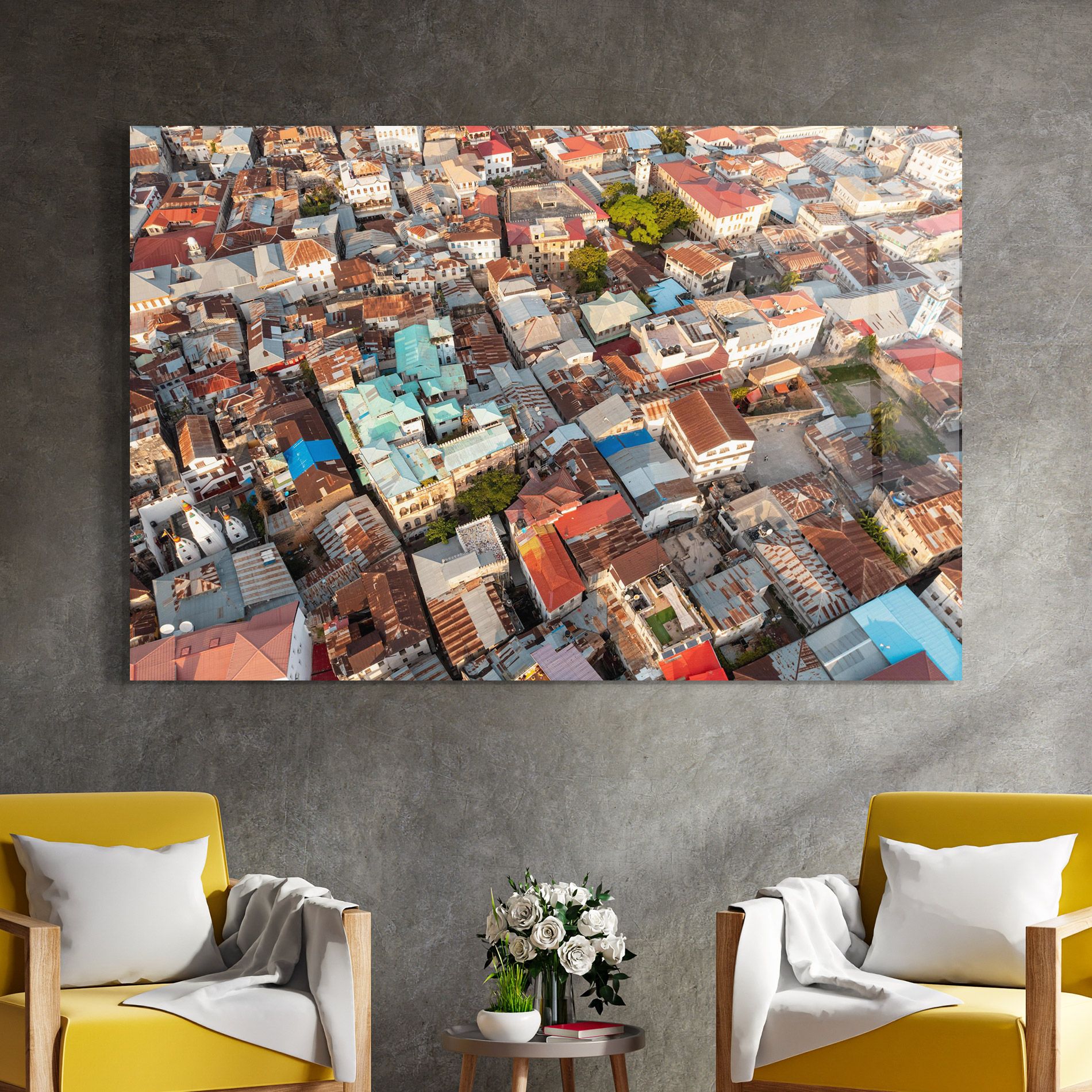 Island Tanzania Buildings mockup 4