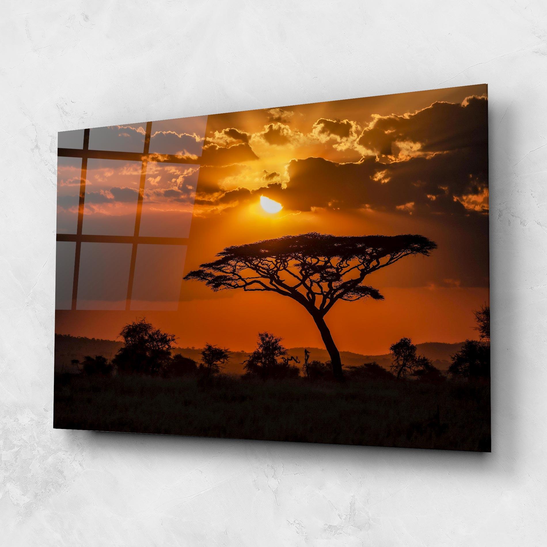 Tablou Sticla Mesmerizing View mockup 1