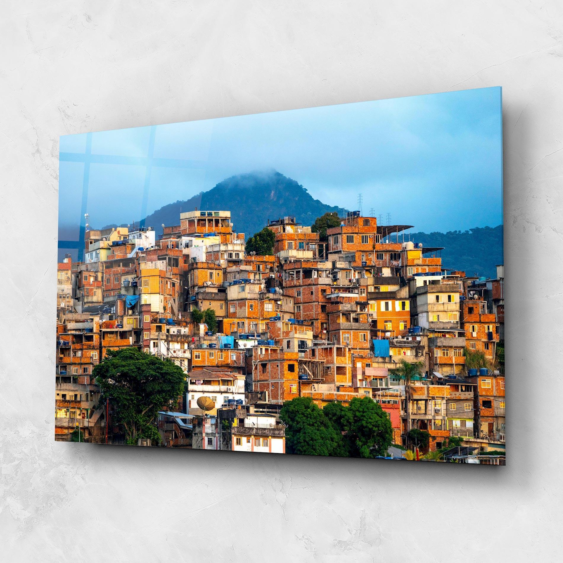 Tablou Sticla Sunset Brazil mockup 1