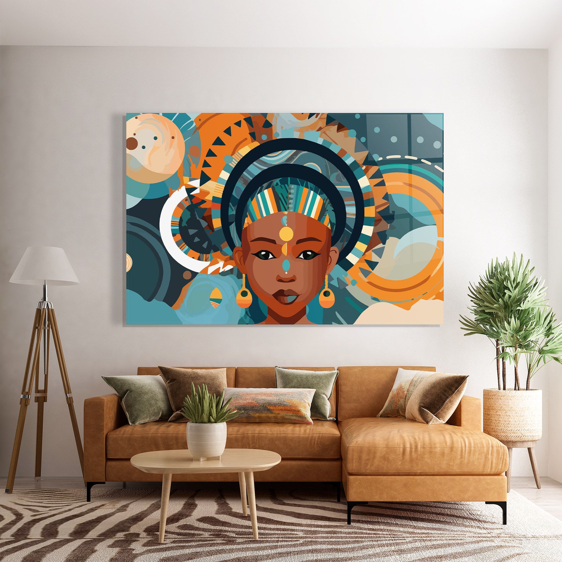 African Colorful Child mockup 7