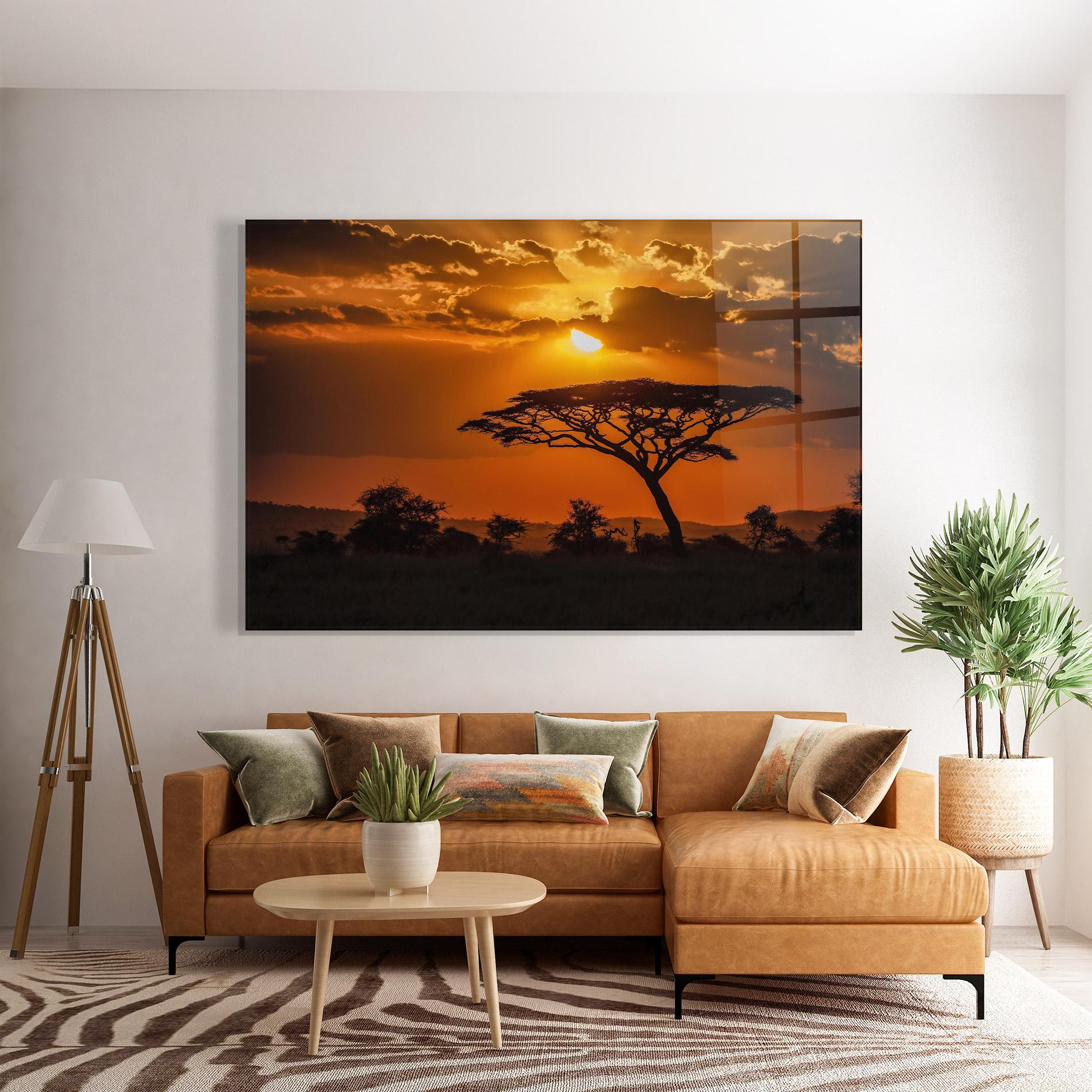 Tablou Sticla Mesmerizing View mockup 7