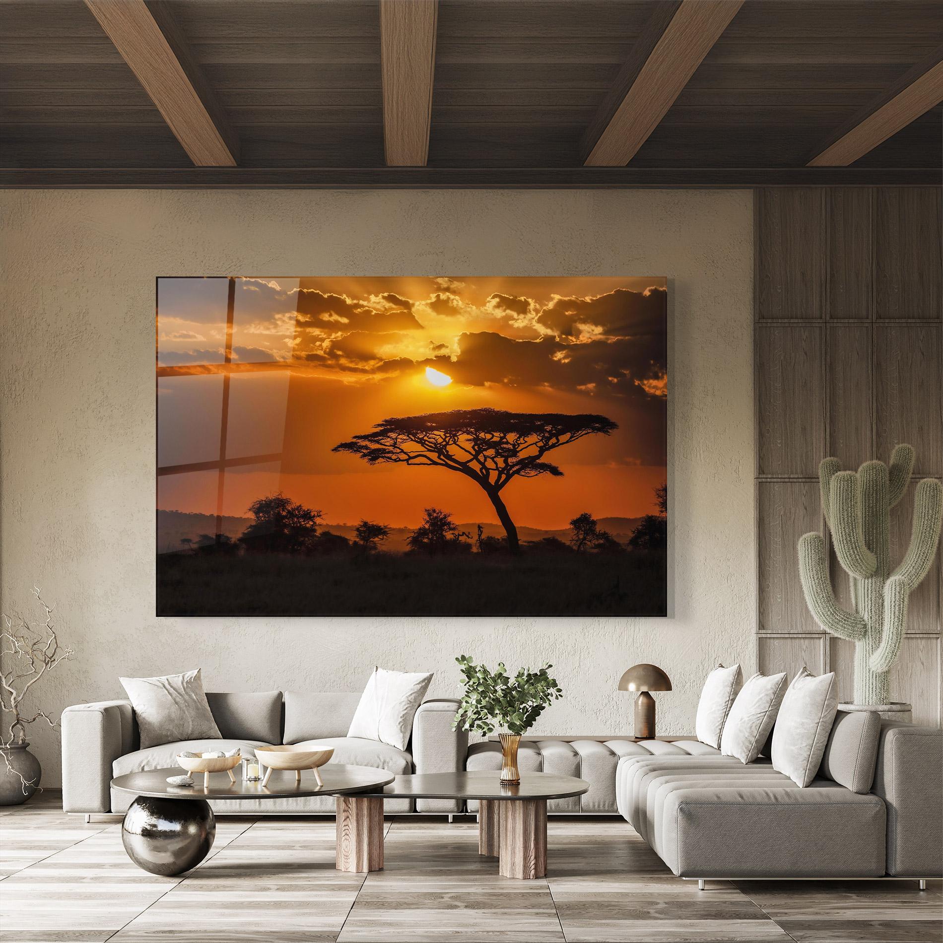 Tablou Sticla Mesmerizing View mockup 8