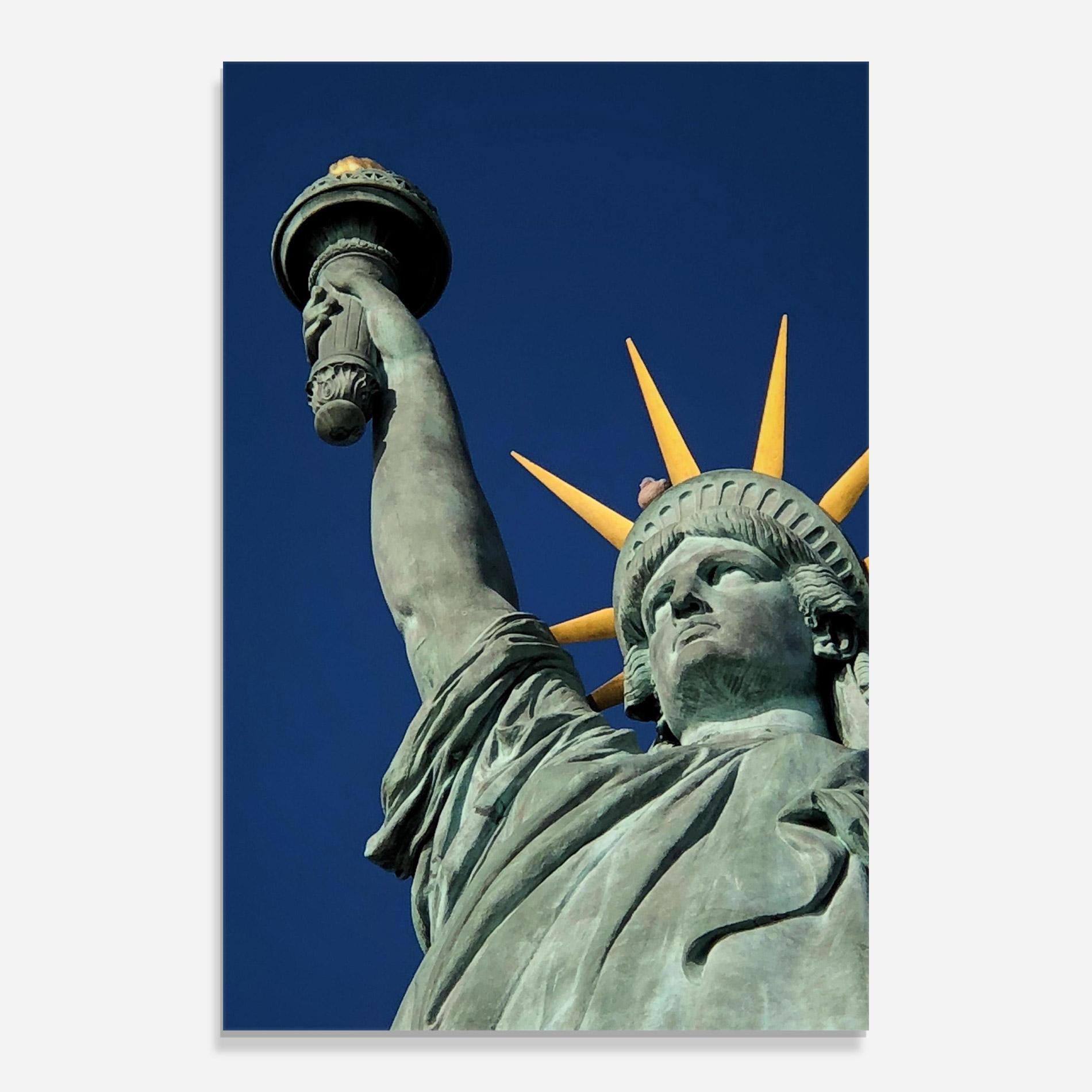 Tablou Sticla Statue Of Liberty mockup 0