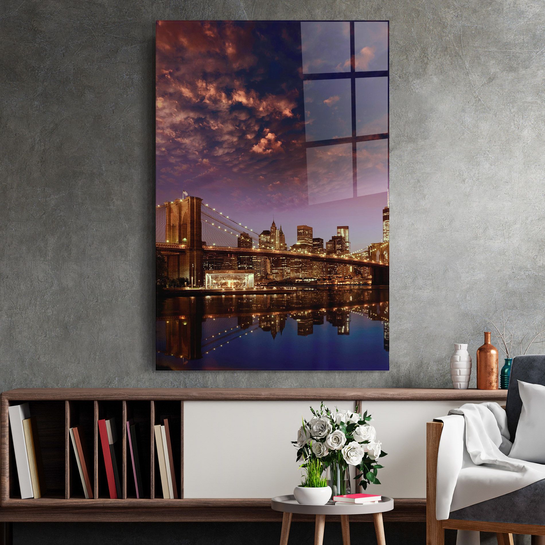 Sunset New York mockup 2