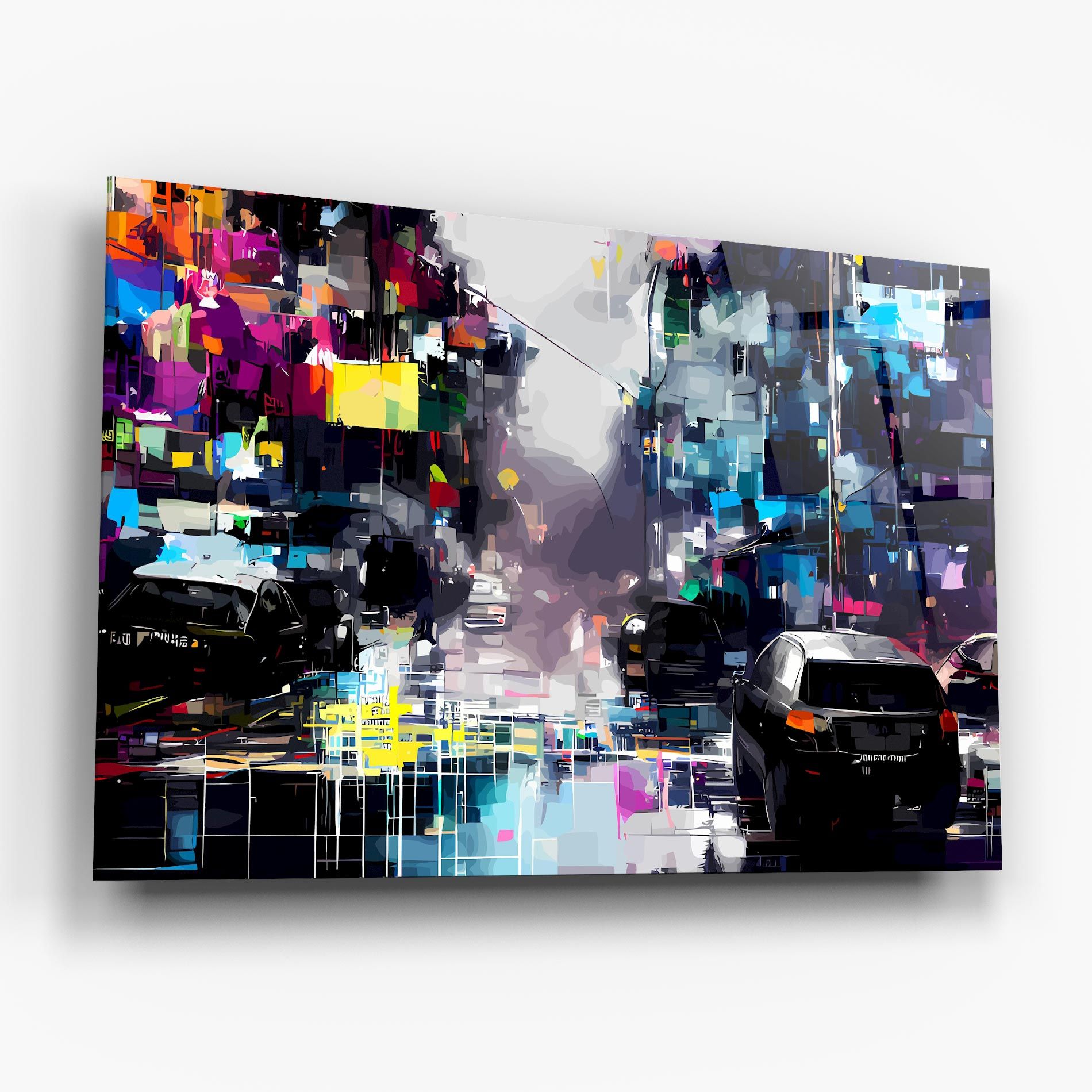 Grunge City Street mockup 6