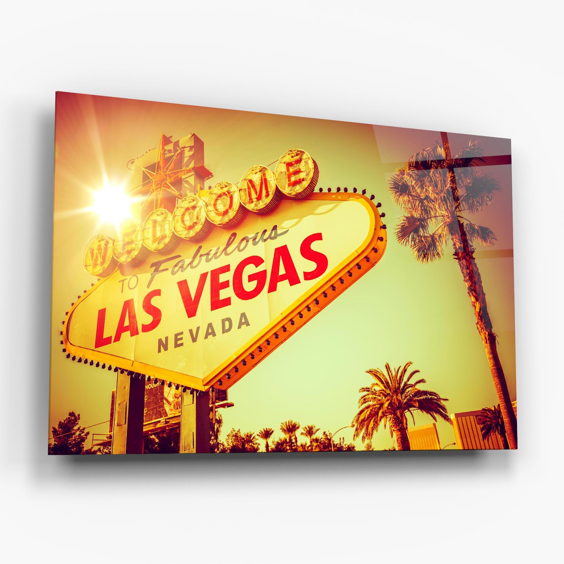 Tablou Sticla Las Vegas Nevada mockup 6