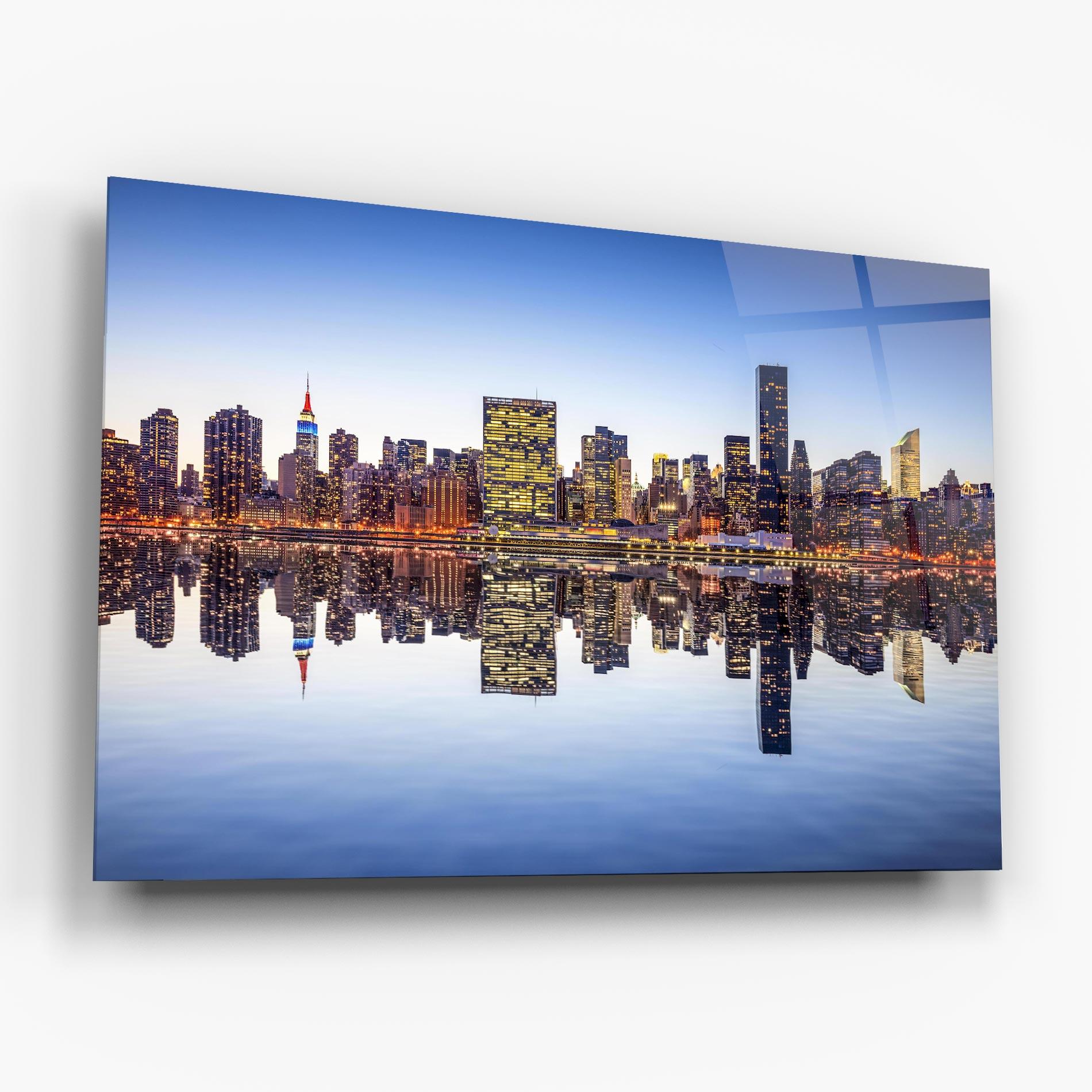 Tablou Sticla New York City mockup 6