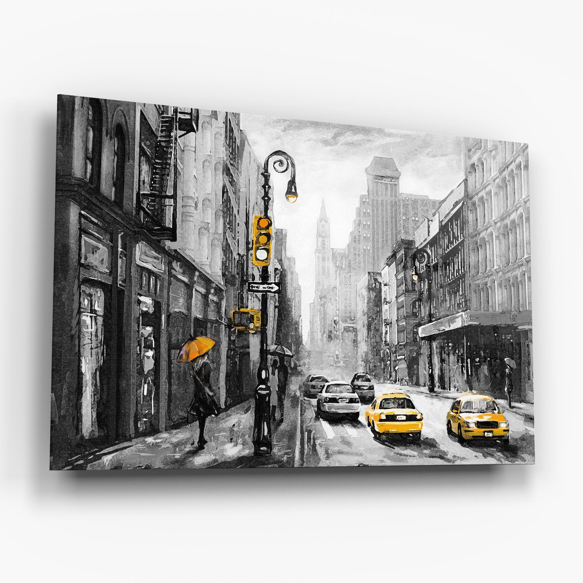 Tablou Sticla New York Shades mockup 6